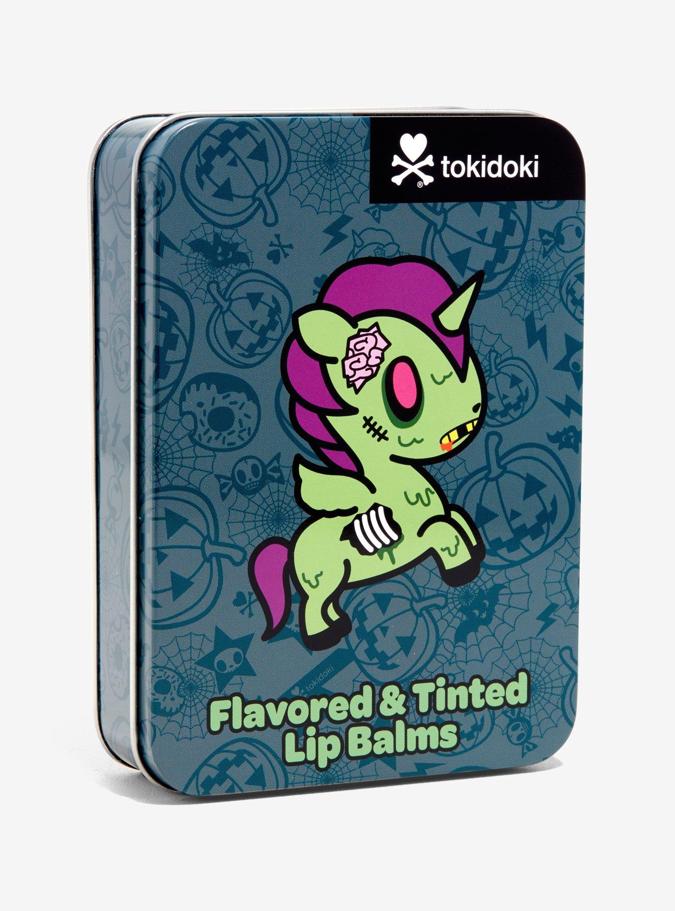 Tokidoki Spooky Flavored & Tinted Lip Balm Set, , alternate