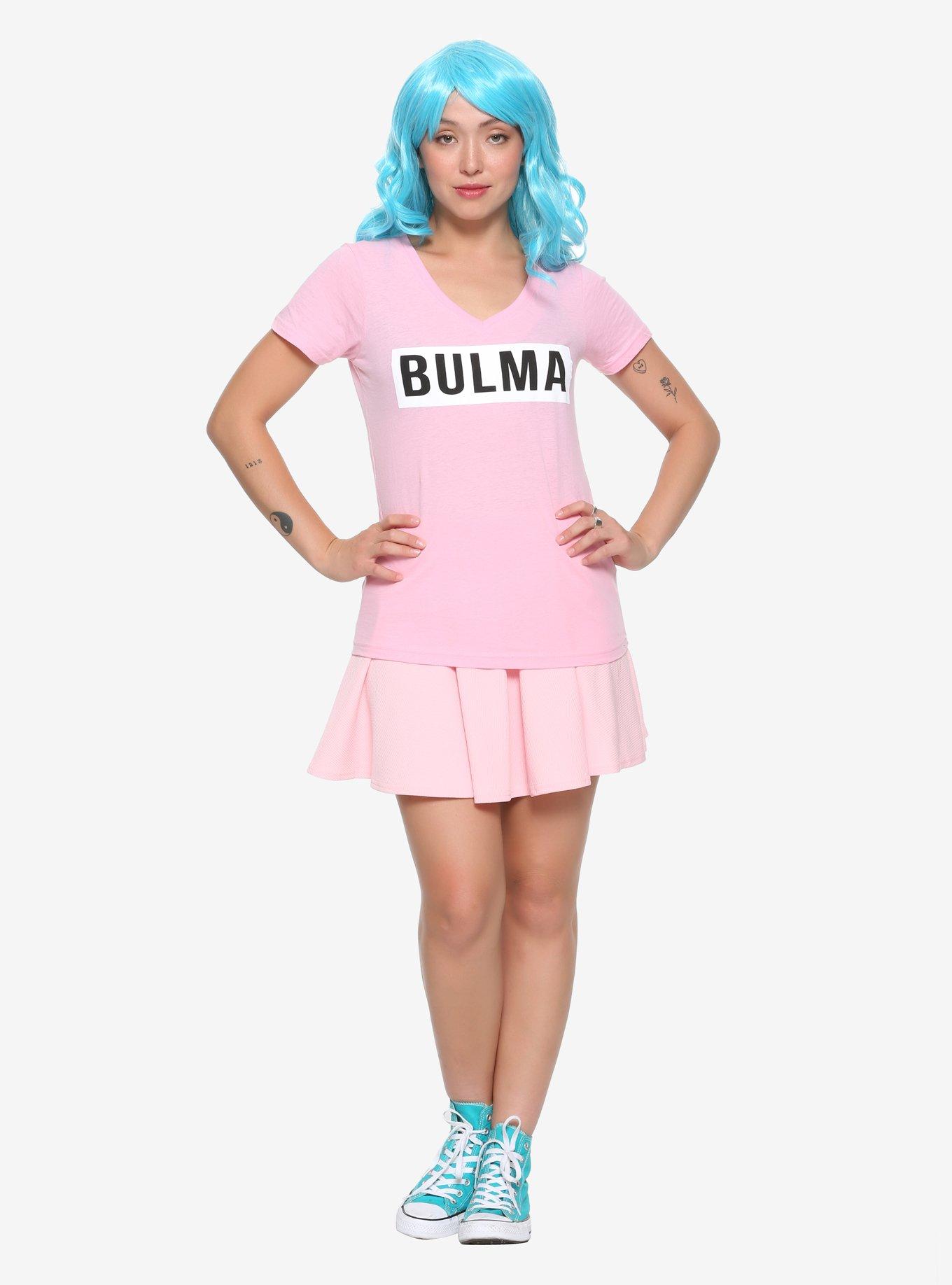 Dragon Ball Z Bulma Cosplay Girls T-Shirt, , alternate