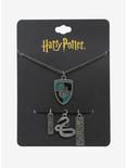 Harry Potter Slytherin Multi-Charm Necklace, , alternate