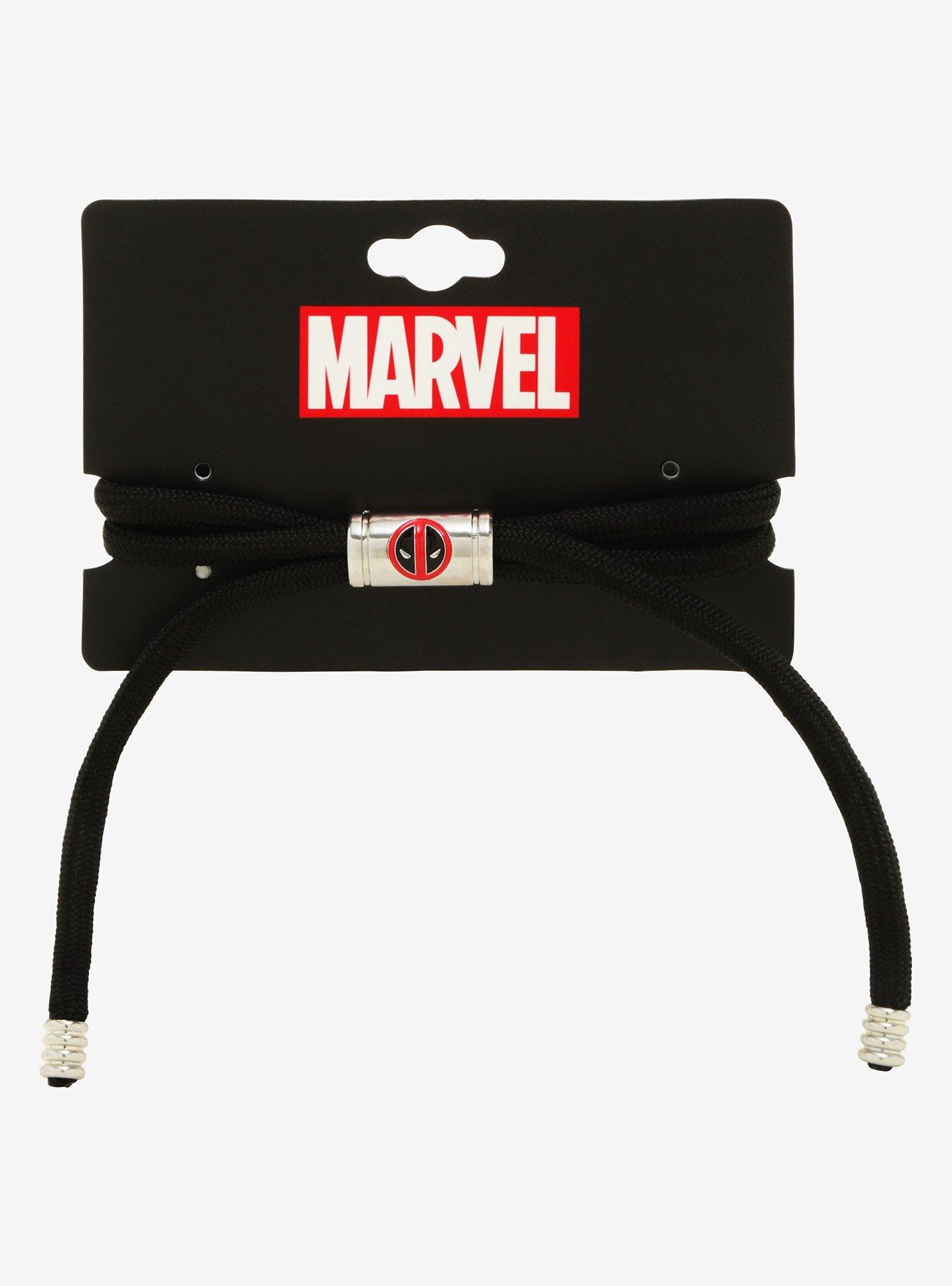 Marvel Deadpool Thick Cord Bracelet - BoxLunch Exclusive, , alternate