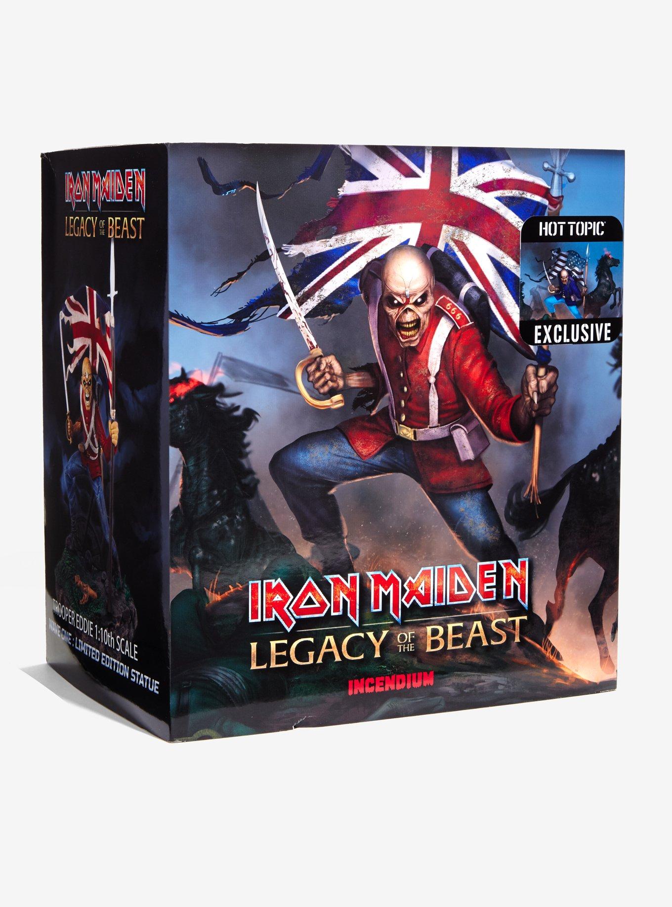 Iron Maiden Legacy Of The Beast Trooper Eddie 1:10 Scale Statue Hot Topic Exclusive, , alternate