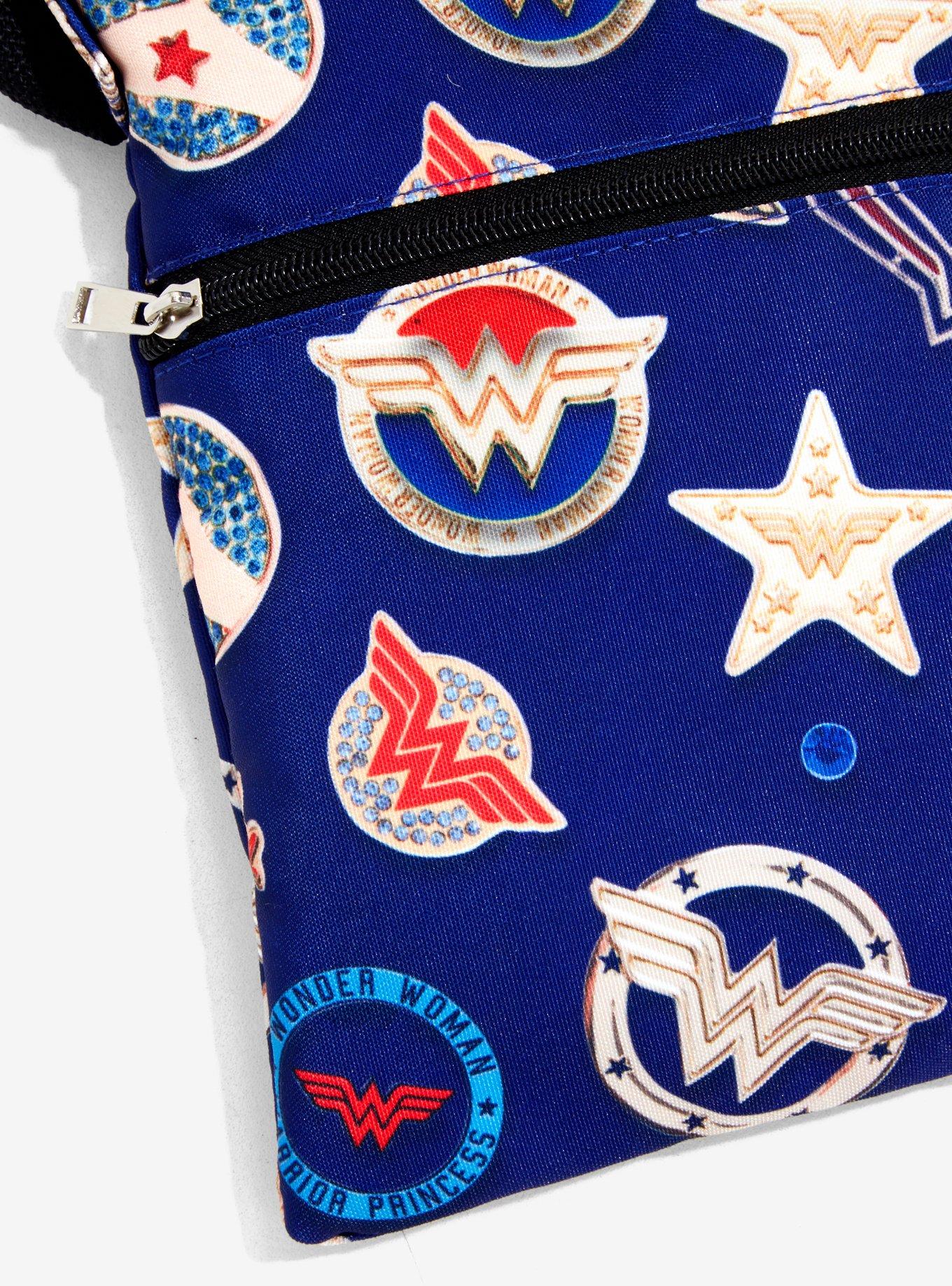 DC Comics Wonder Woman Passport Crossbody Bag, , alternate