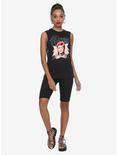 David Bowie Red Lips Girls Muscle Top, , alternate