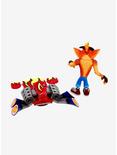 Crash Bandicoot With Jet Board Deluxe Action Figure, , alternate