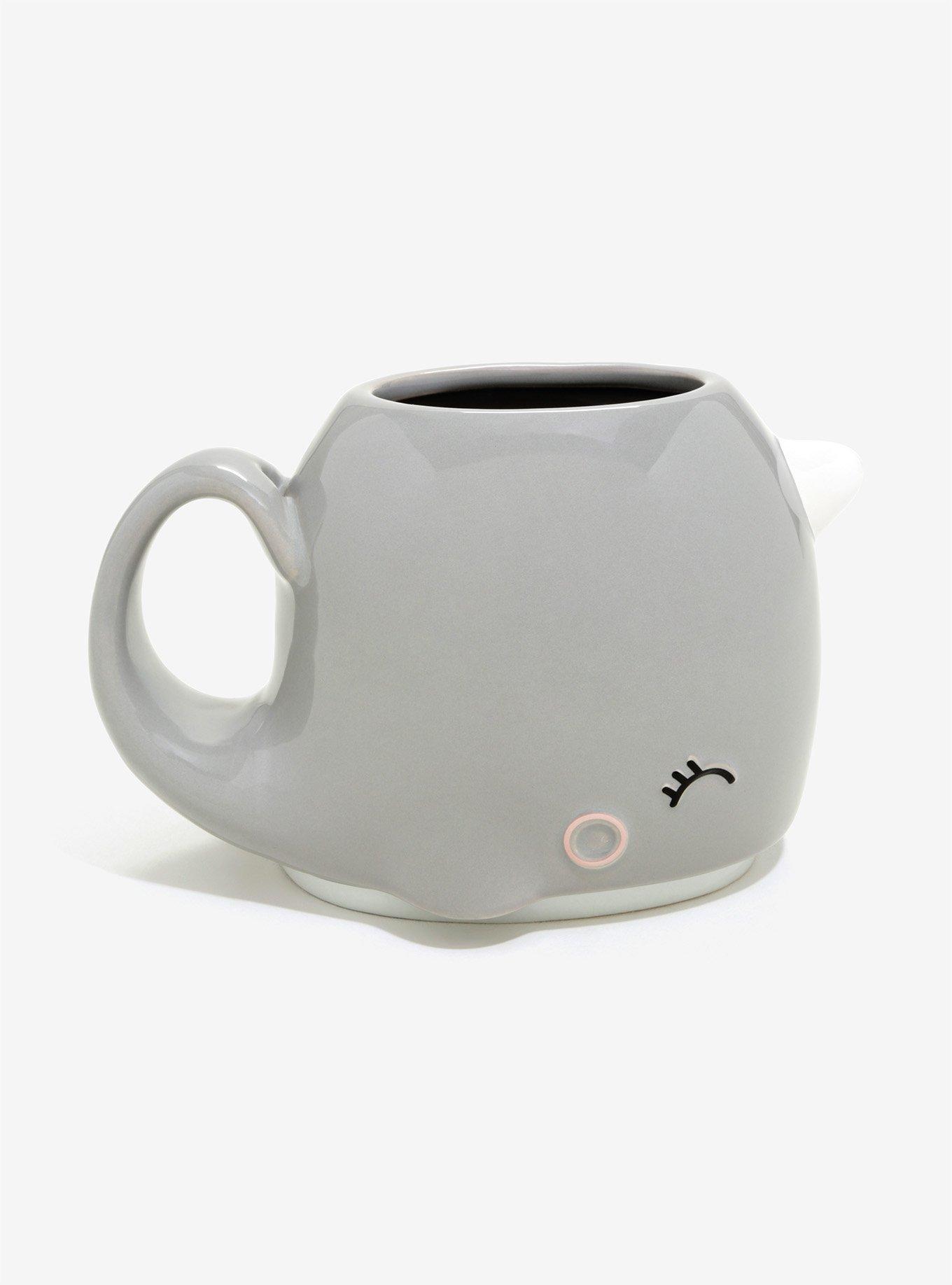 Narwhal Sculpted Mug, , alternate