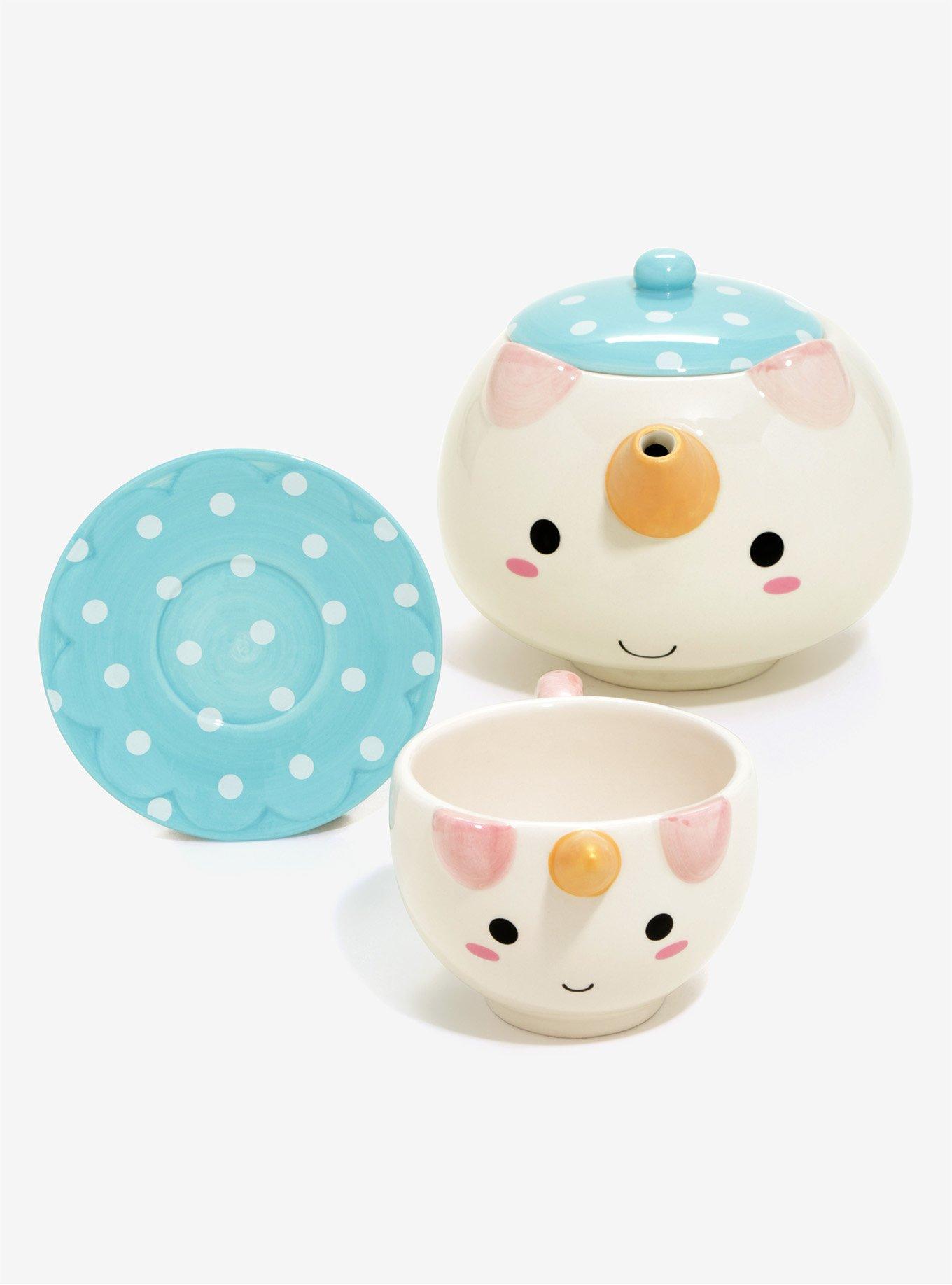 Unicorn Teapot Set, , alternate