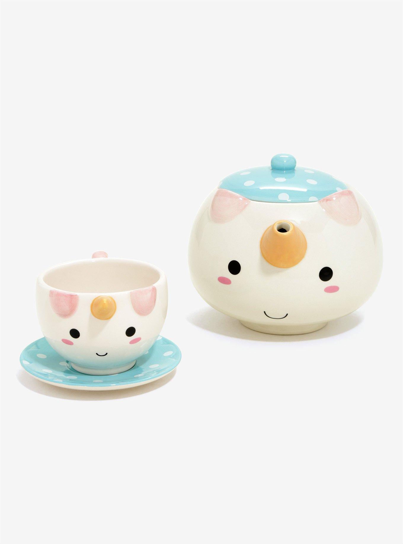 Unicorn Teapot Set, , alternate