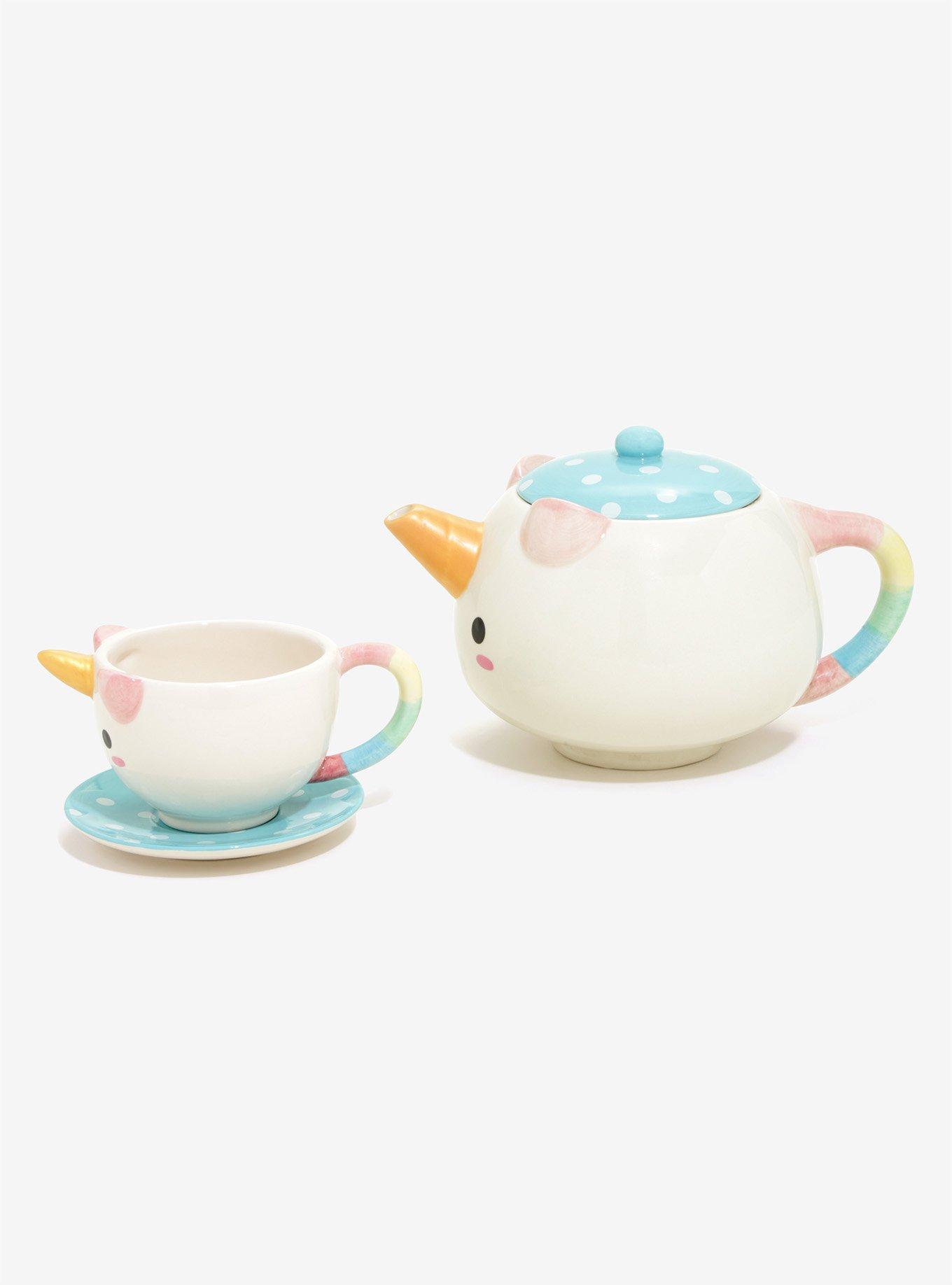 Unicorn Teapot Set, , alternate