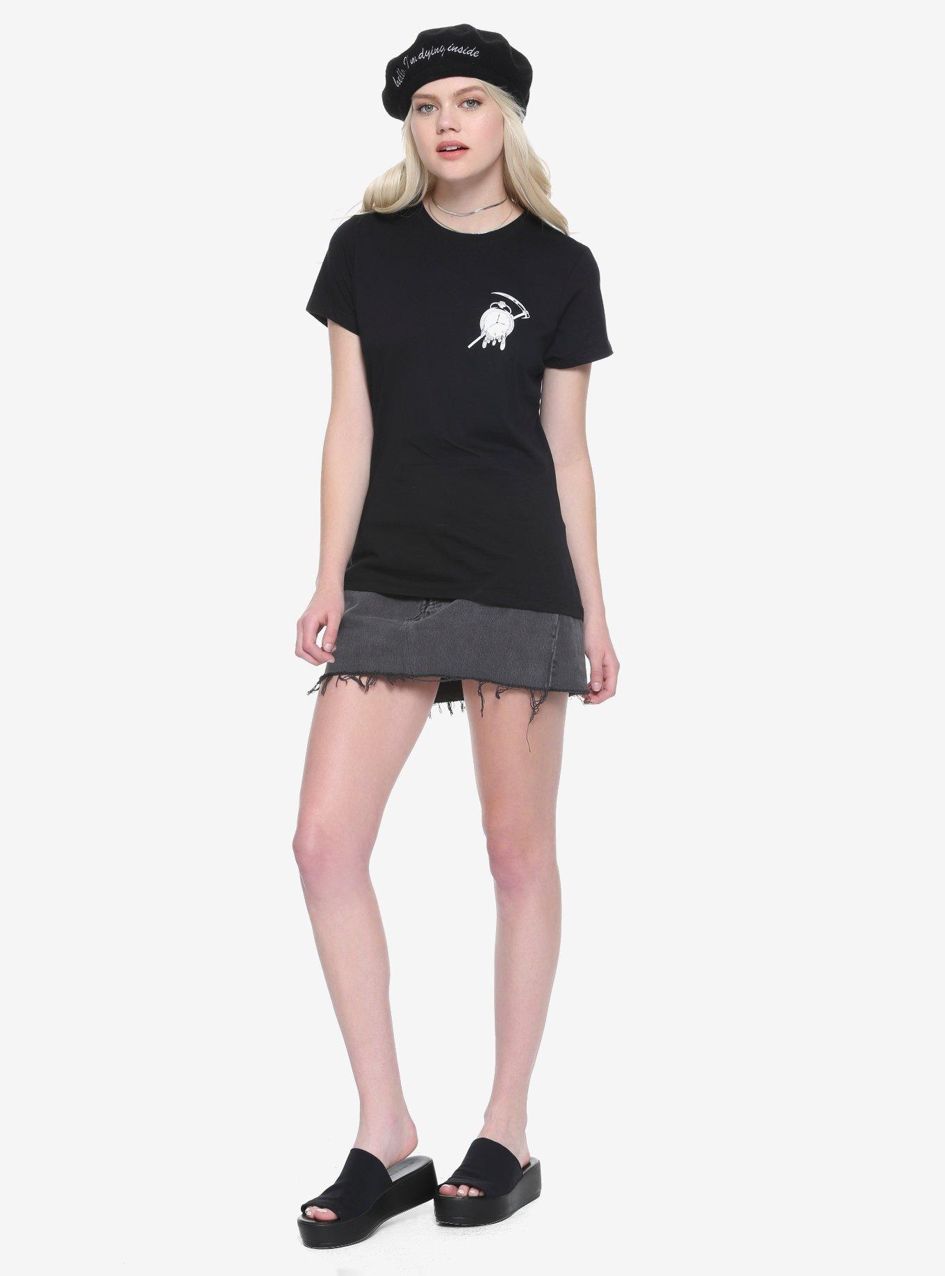 Time Flies Dying Girls T-Shirt, , alternate