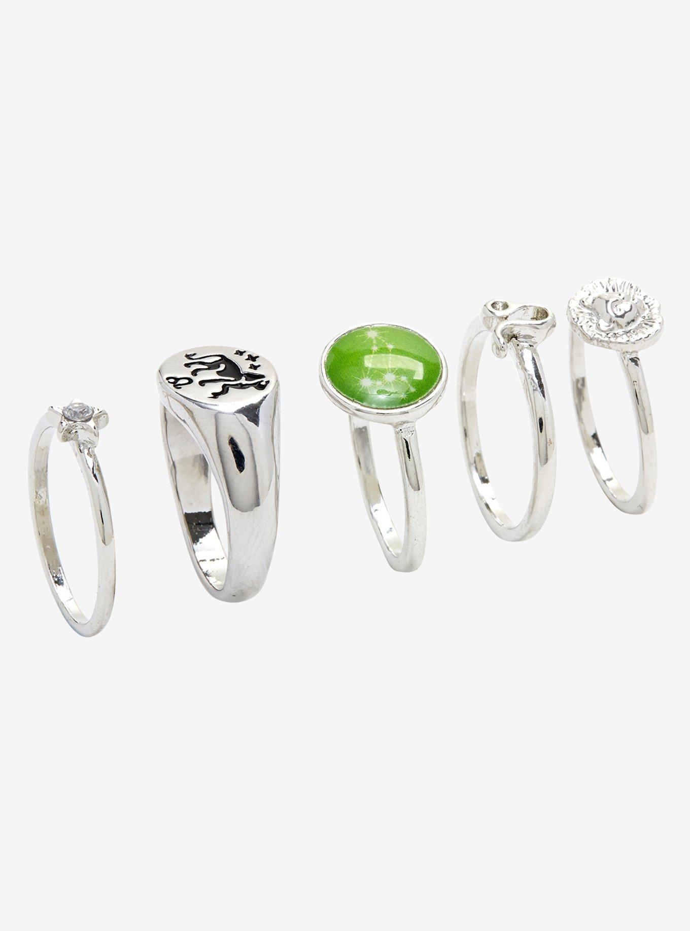 Zodiac Leo Ring Set, , alternate