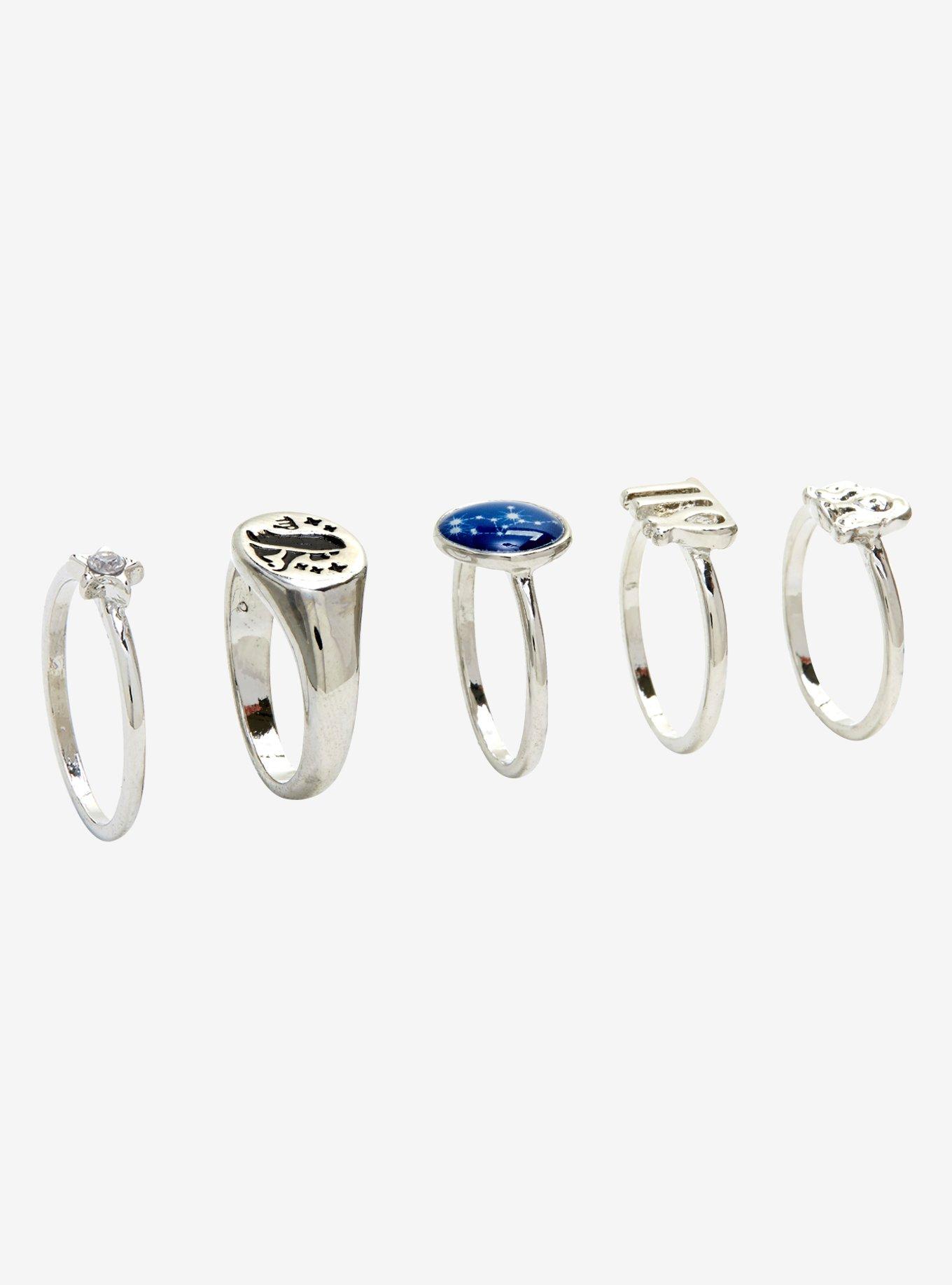 Zodiac Virgo Ring Set, , alternate