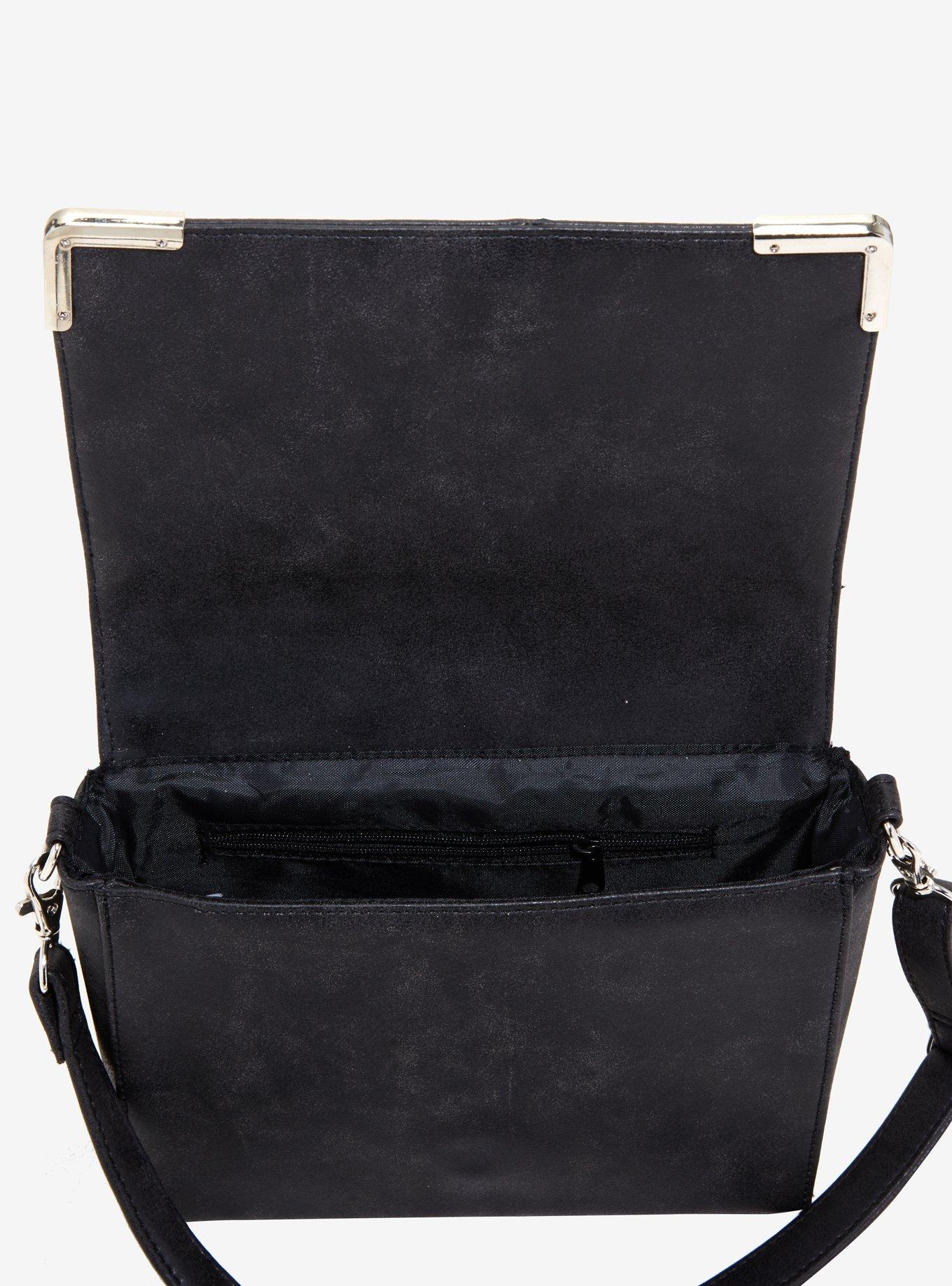 Book Of Spells Book Cover Crossbody Bag, , alternate