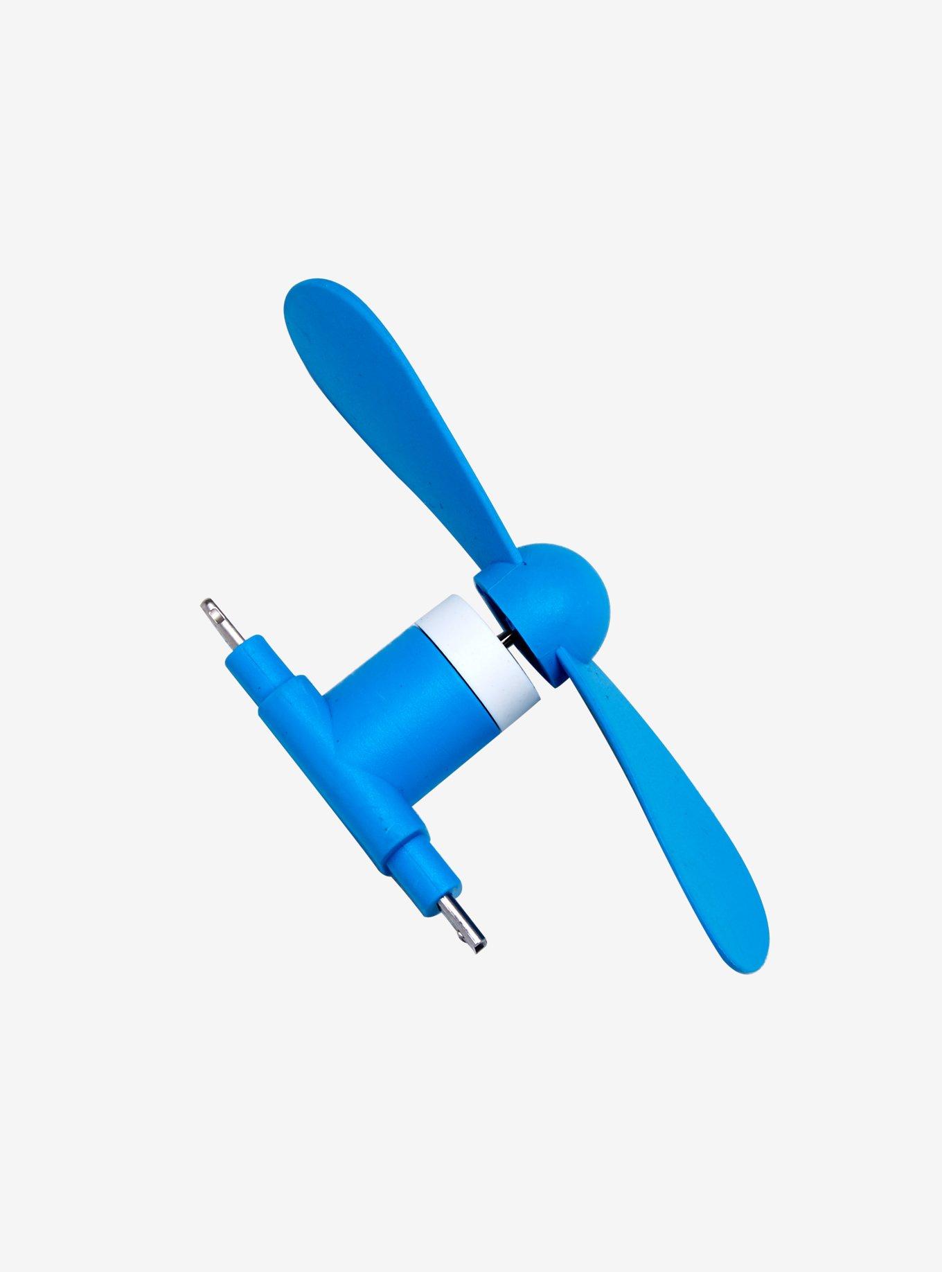 Blue USB Phone Fan, , alternate
