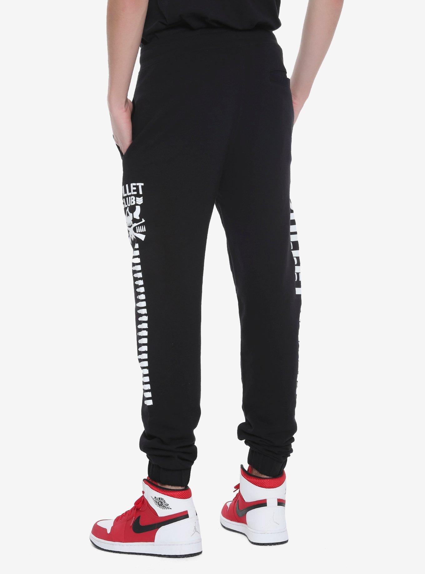 New Japan Pro-Wrestling Bullet Club Guys Jogger Pants Hot Topic Exclusive, , alternate