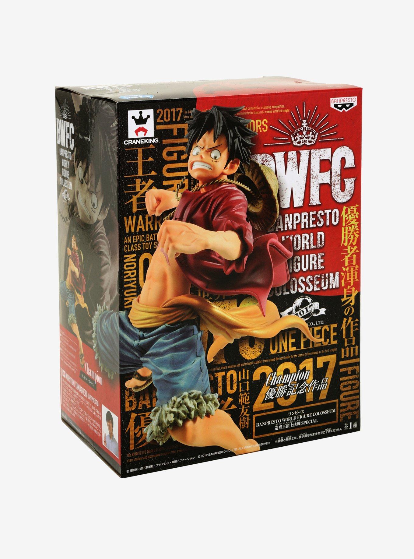 Banpresto World Figure Colosseum One Piece Luffy Figure, , alternate