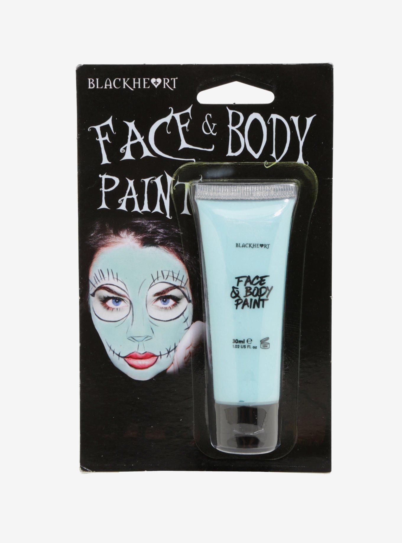 Blackheart Pale Turquoise Face & Body Paint, , alternate