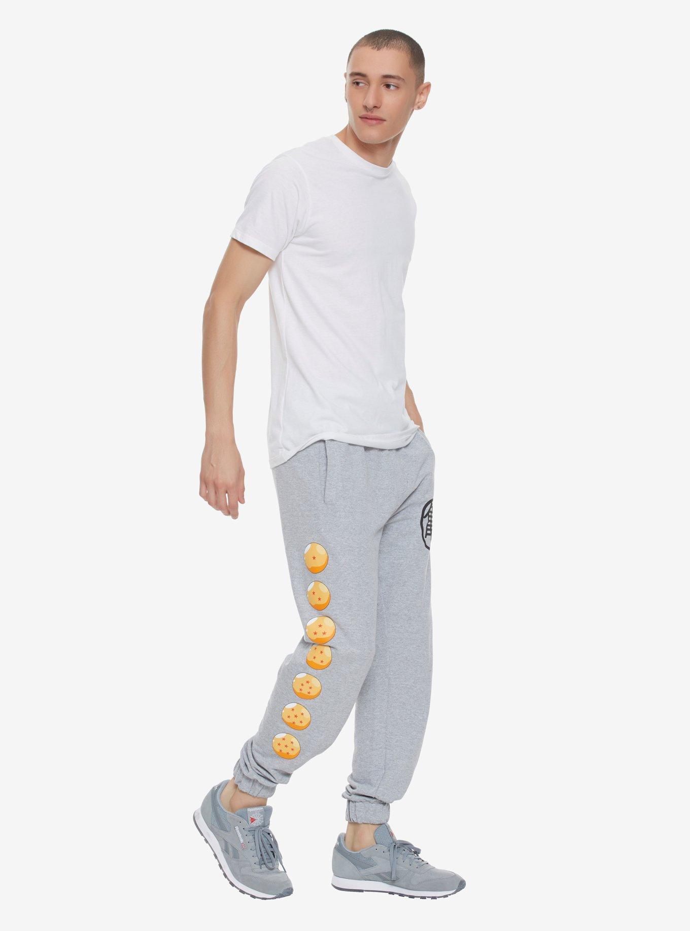 Dragon Ball Z Goku Kanji Guys Joggers Hot Topic Exclusive, , alternate