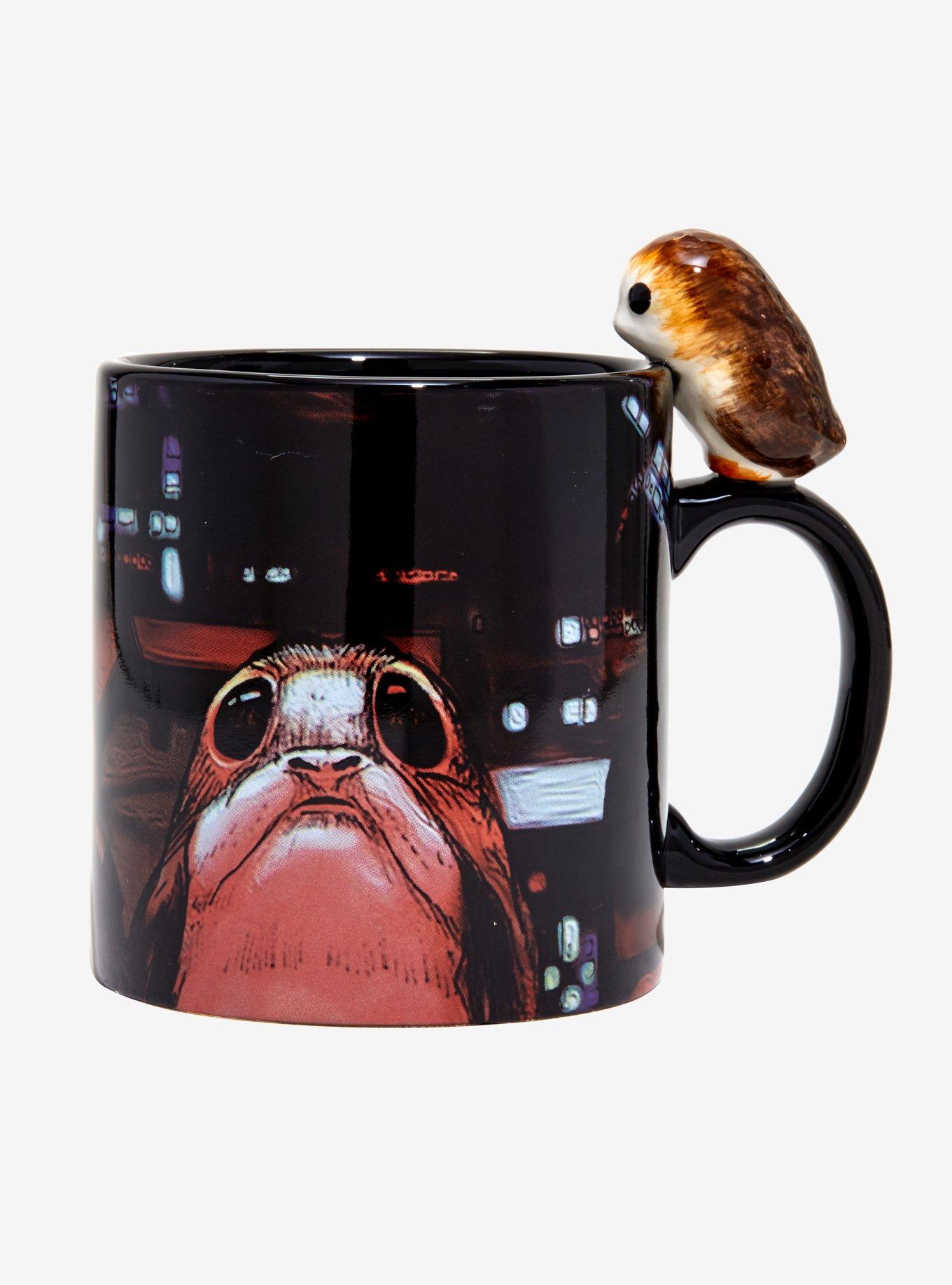 Star Wars: The Last Jedi Peeking Porg Mug, , alternate
