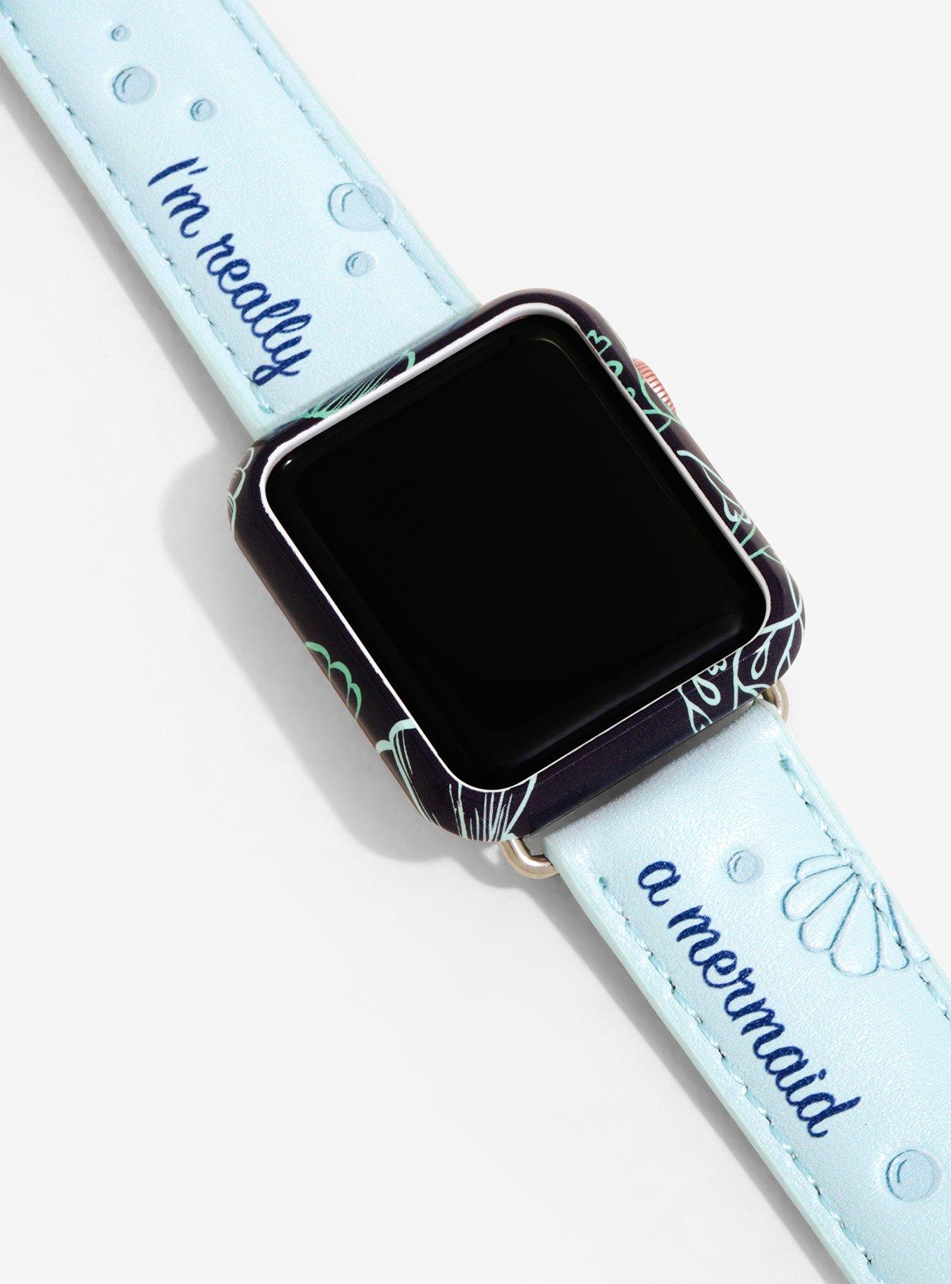 Disney The Little Mermaid Smart Watch Case & Strap Set - BoxLunch Exclusive, , alternate