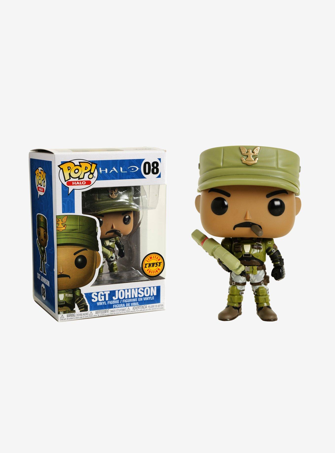 Funko Halo Pop! Halo Sgt Johnson Vinyl Figure, , alternate