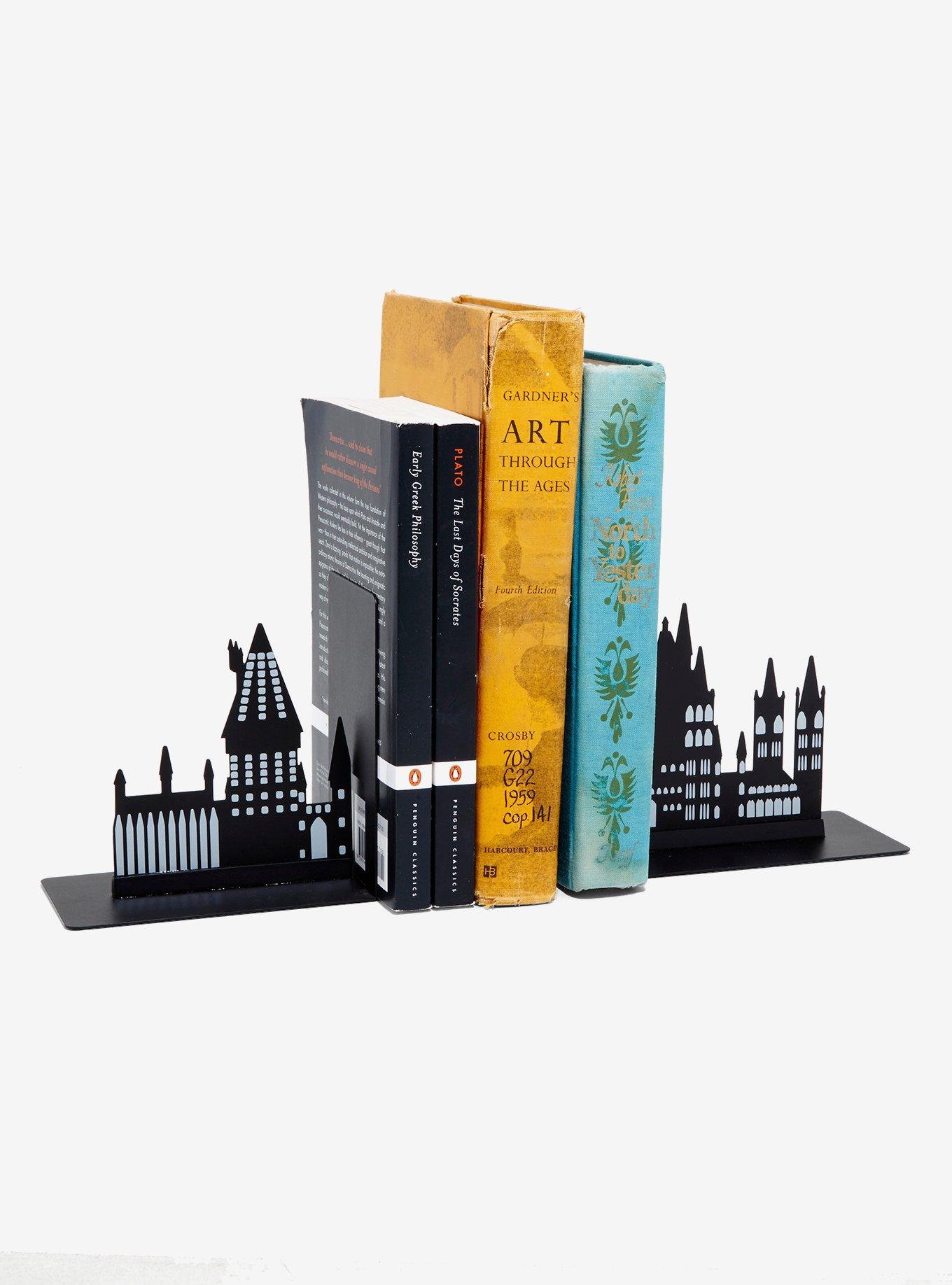 Harry Potter Hogwarts Metal Bookends, , alternate