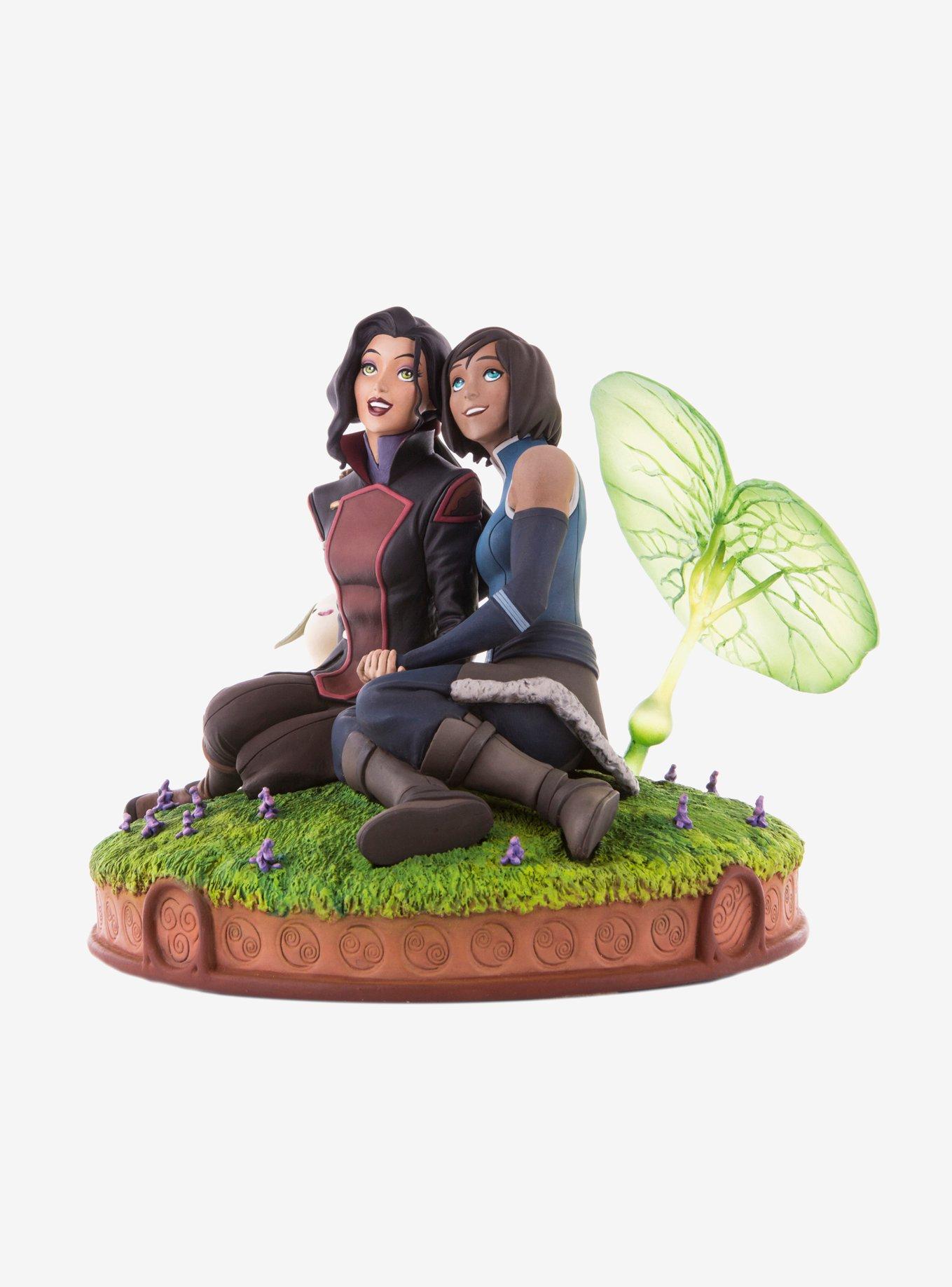 Mondo The Legend of Korra Korra & Asami In The Spirit World Statue, , alternate