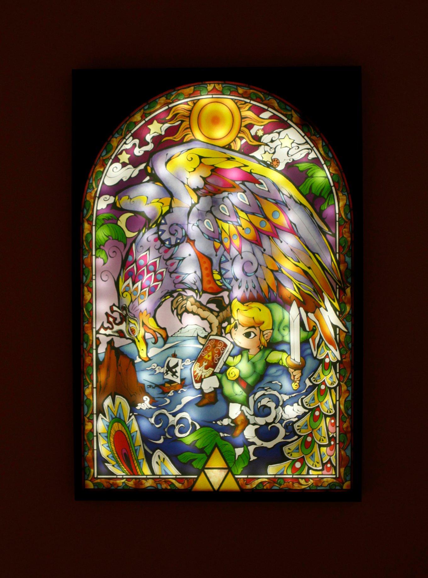 Nintendo The Legend Of Zelda Light-Up Canvas Wall Art, , alternate