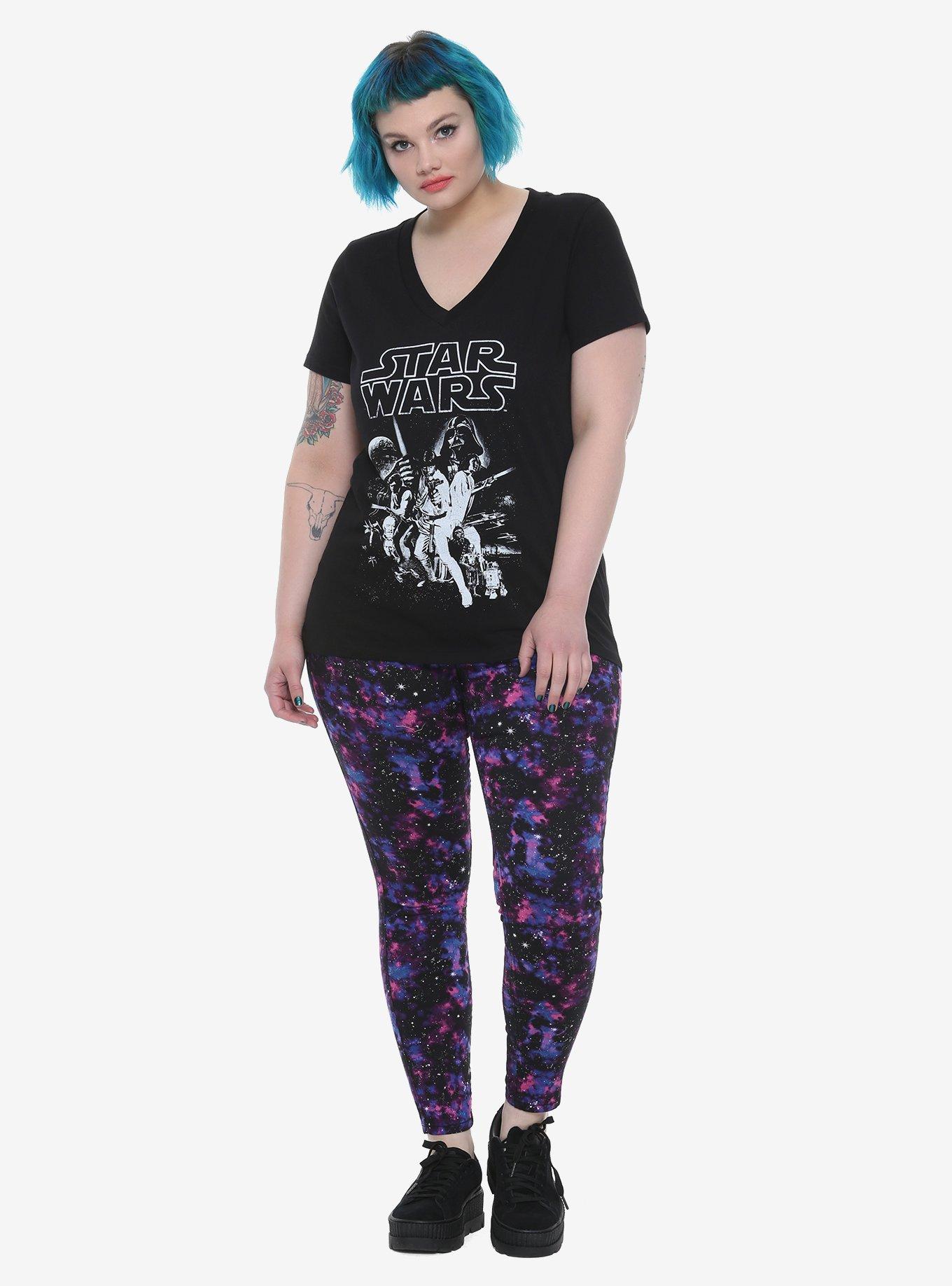 Star Wars Poster Girls T-Shirt Plus Size, , alternate