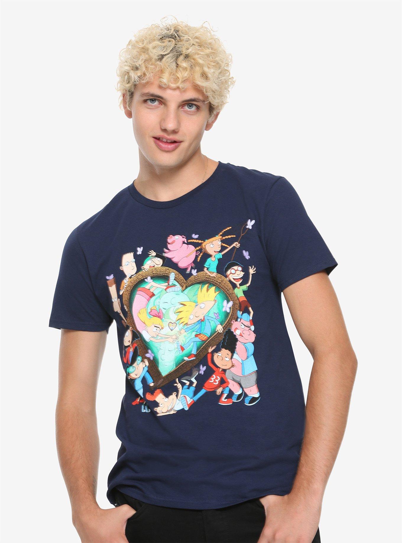 Hey Arnold! Jungle Heart T-Shirt Hot Topic Exclusive, , alternate