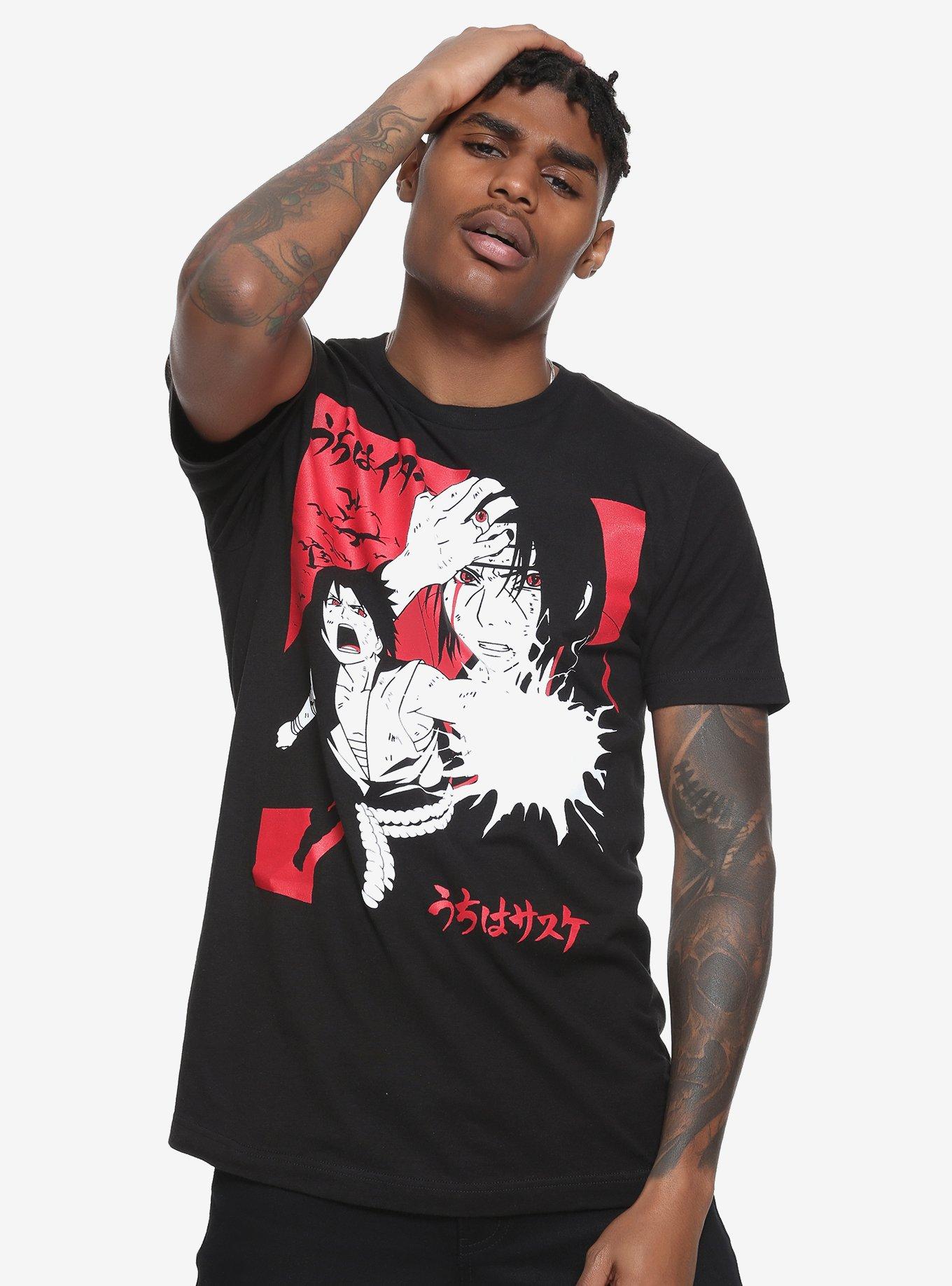 Naruto Uchiha Brothers T-Shirt, , alternate