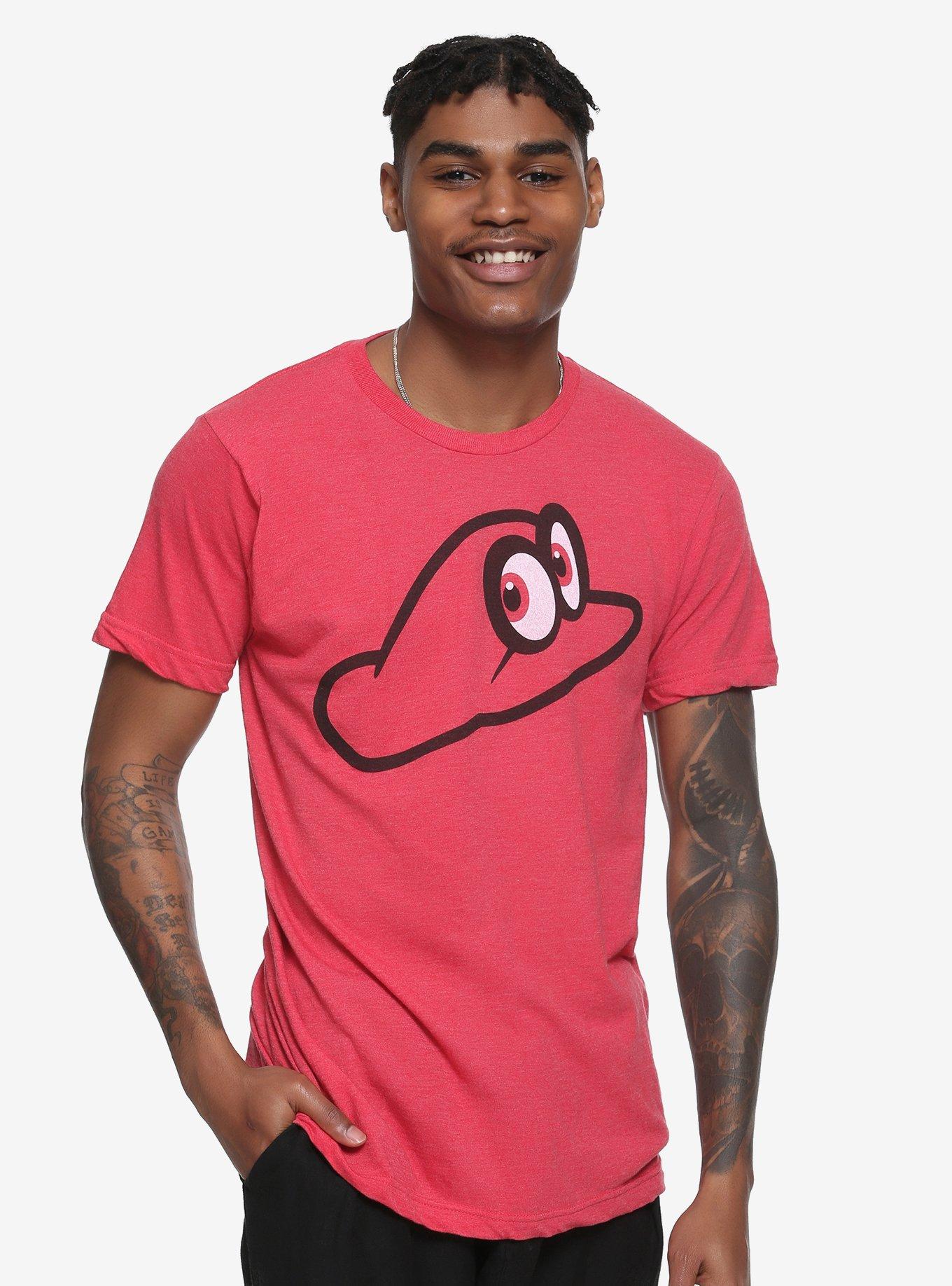 Super Mario Odyssey Cappy T-Shirt Hot Topic Exclusive, , alternate