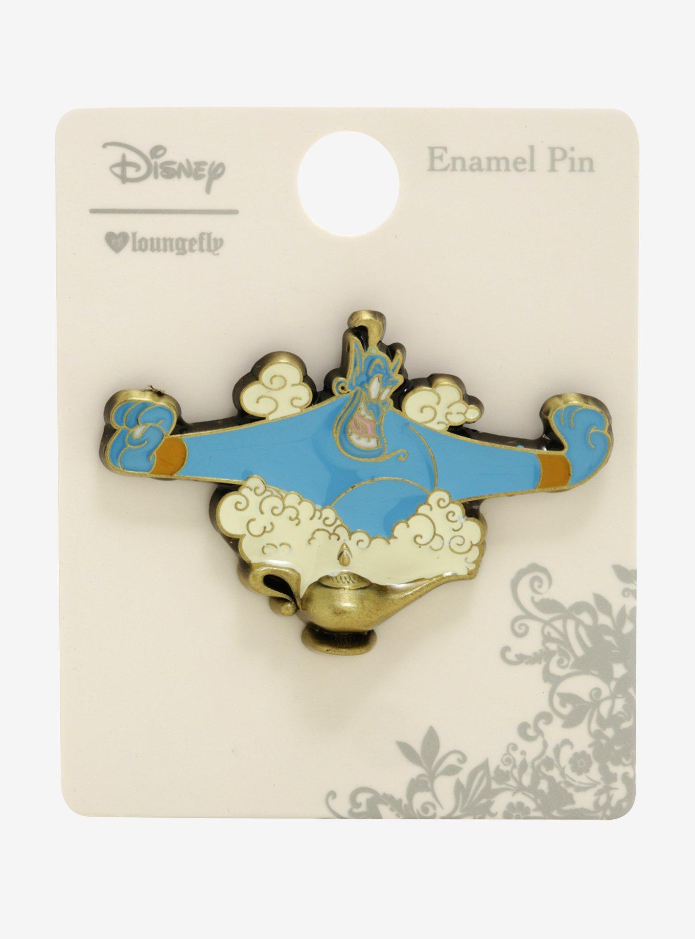 Disney Aladdin Genie Lamp Enamel Pin - BoxLunch Exclusive, , alternate