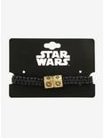 Star Wars Solo Dice Black Cord Bracelet - BoxLunch Exclusive, , alternate
