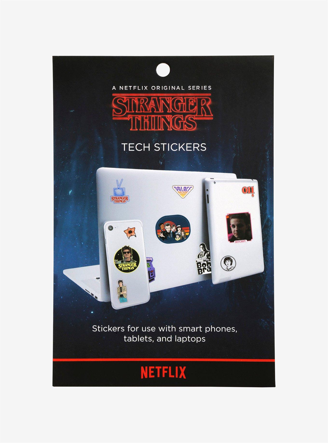 Stranger Things 2 Tech Stickers, , alternate