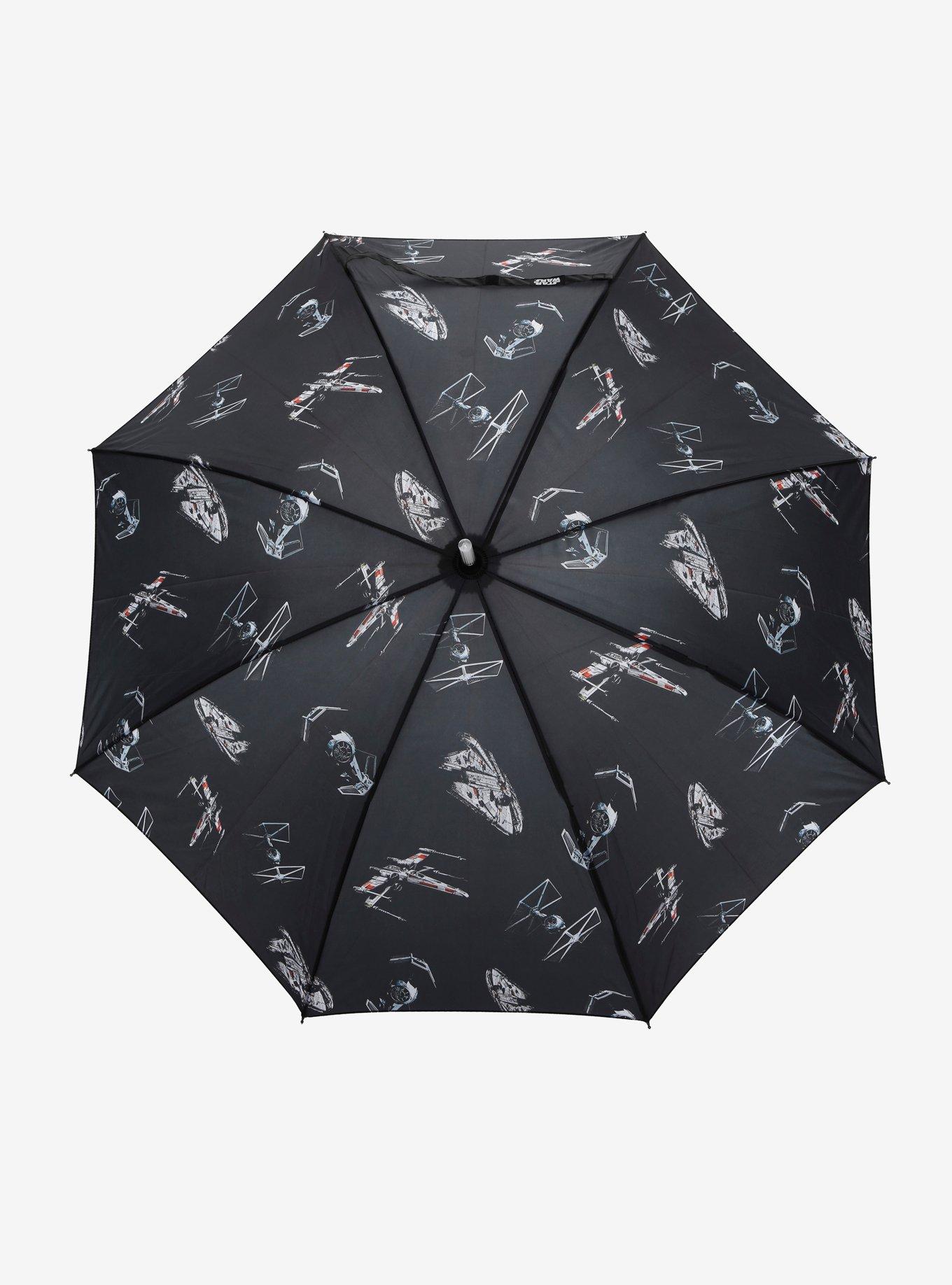 Star Wars Ship Lightsaber Light-Up Umbrella, , alternate