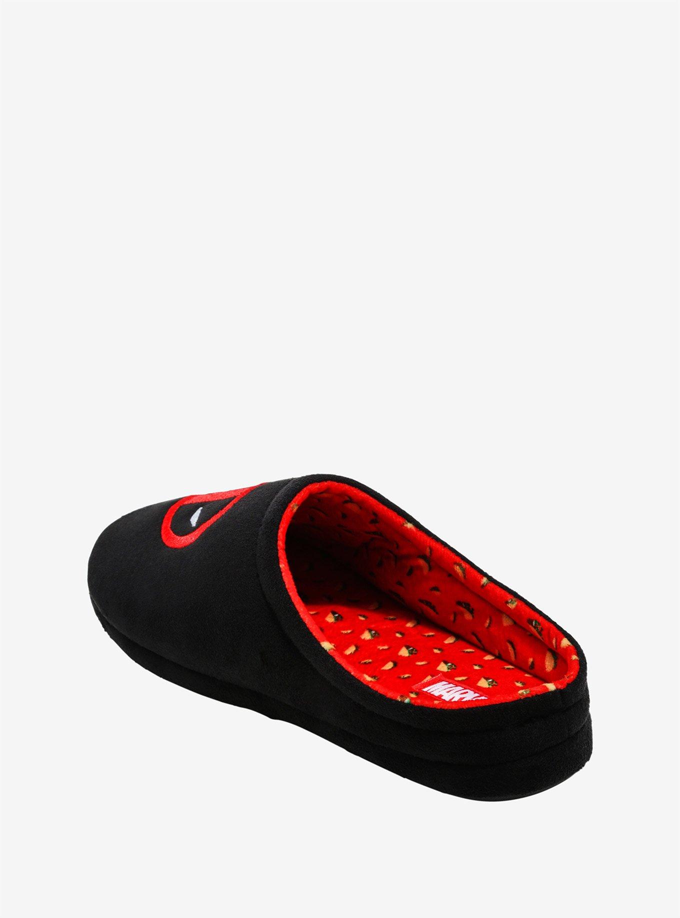 Marvel Deadpool Taco Slippers, BLACK, alternate