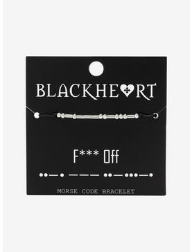 Blackheart F*** Off Morse Code Bracelet, , hi-res