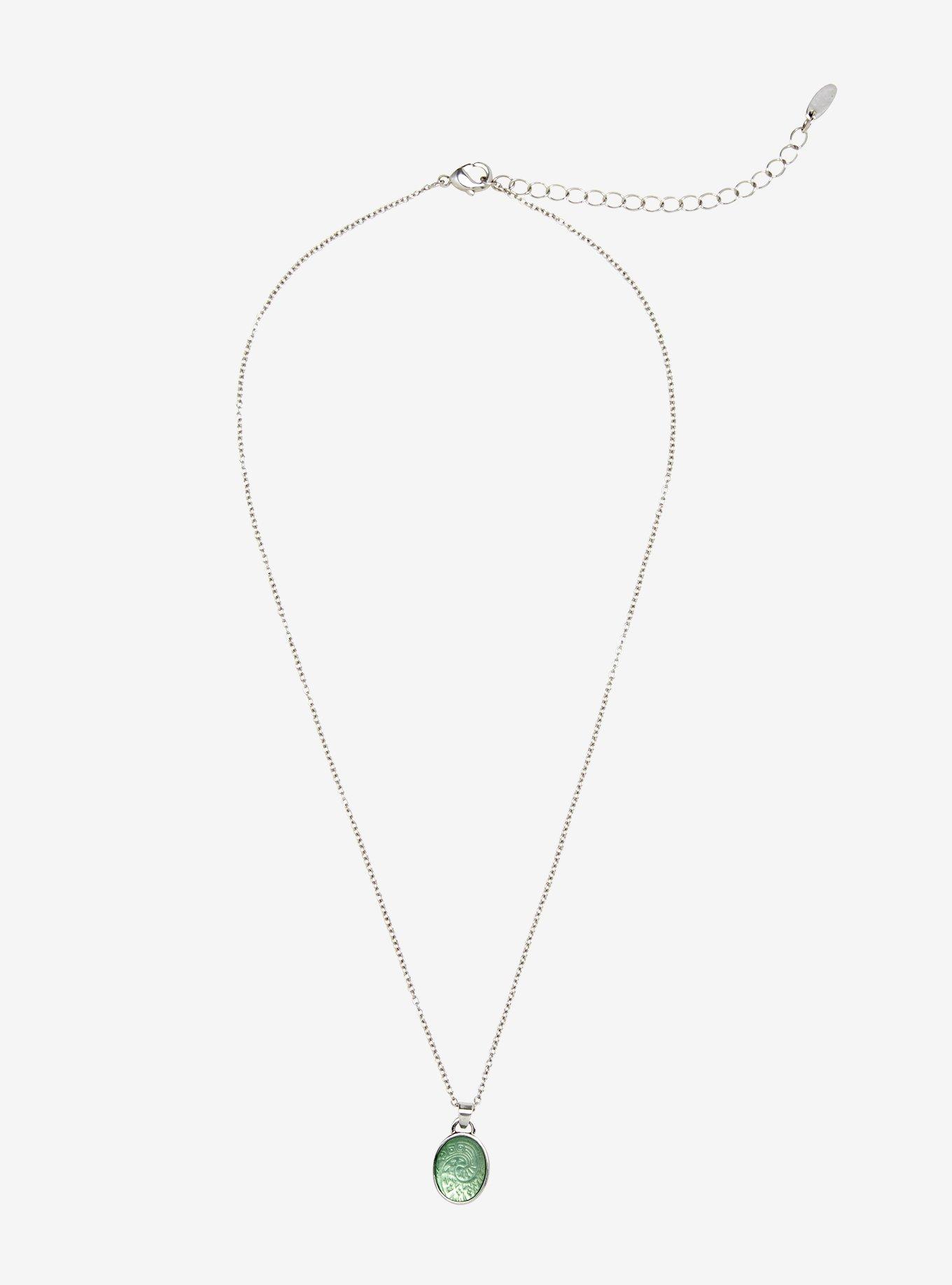 Her Universe Destination Disney Moana Heart Of Te Fiti Dainty Necklace, , alternate