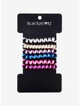 Blackheart Metallic Phone Cord Hair Tie Set, , alternate