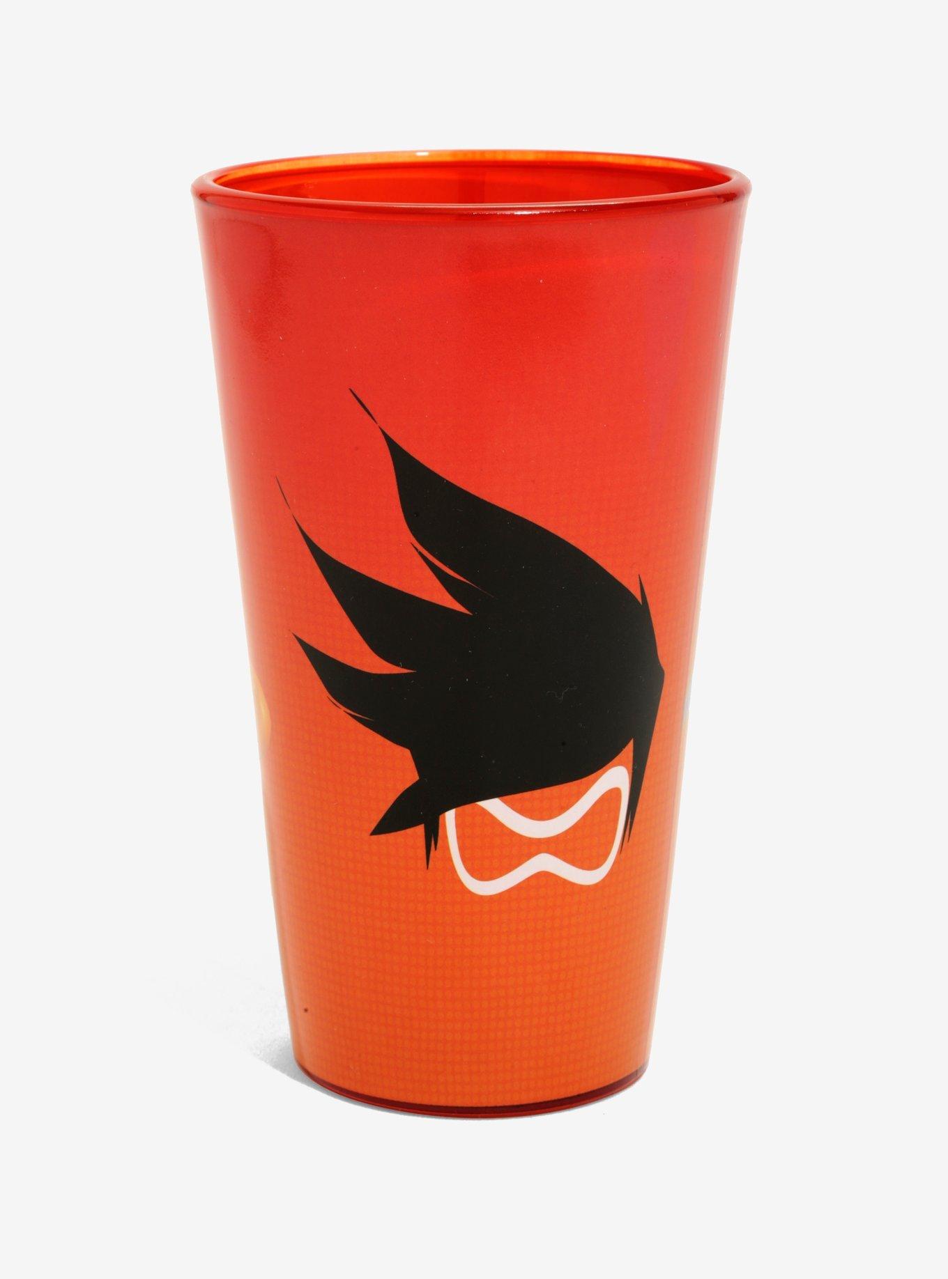 Overwatch Tracer Ombre Pint Glass, , alternate