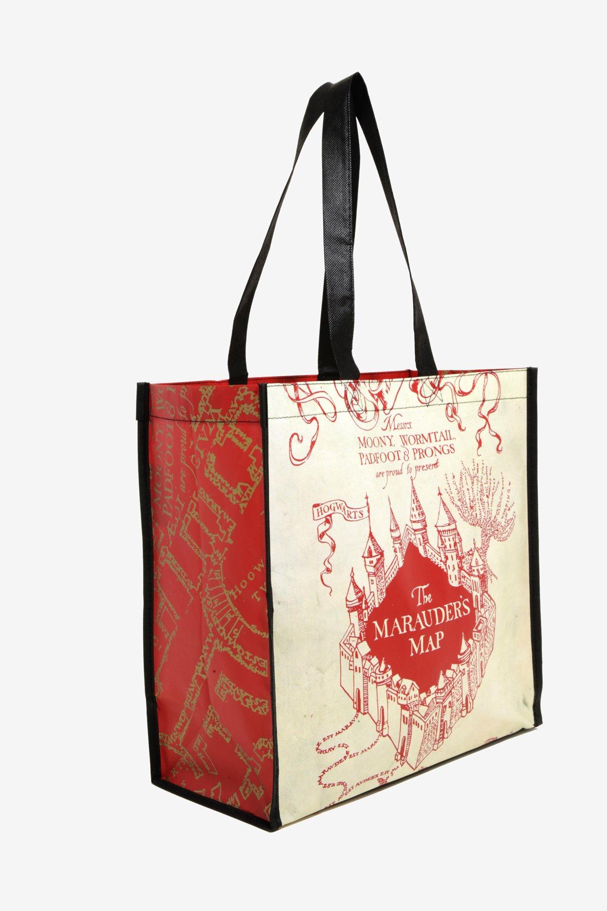 Harry Potter Marauder's Map Reusable Tote Bag, , alternate