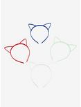 Red White & Blue Cat Ear Headband Set, , alternate