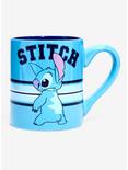 Disney Lilo & Stitch Blue Stripe Mug, , alternate