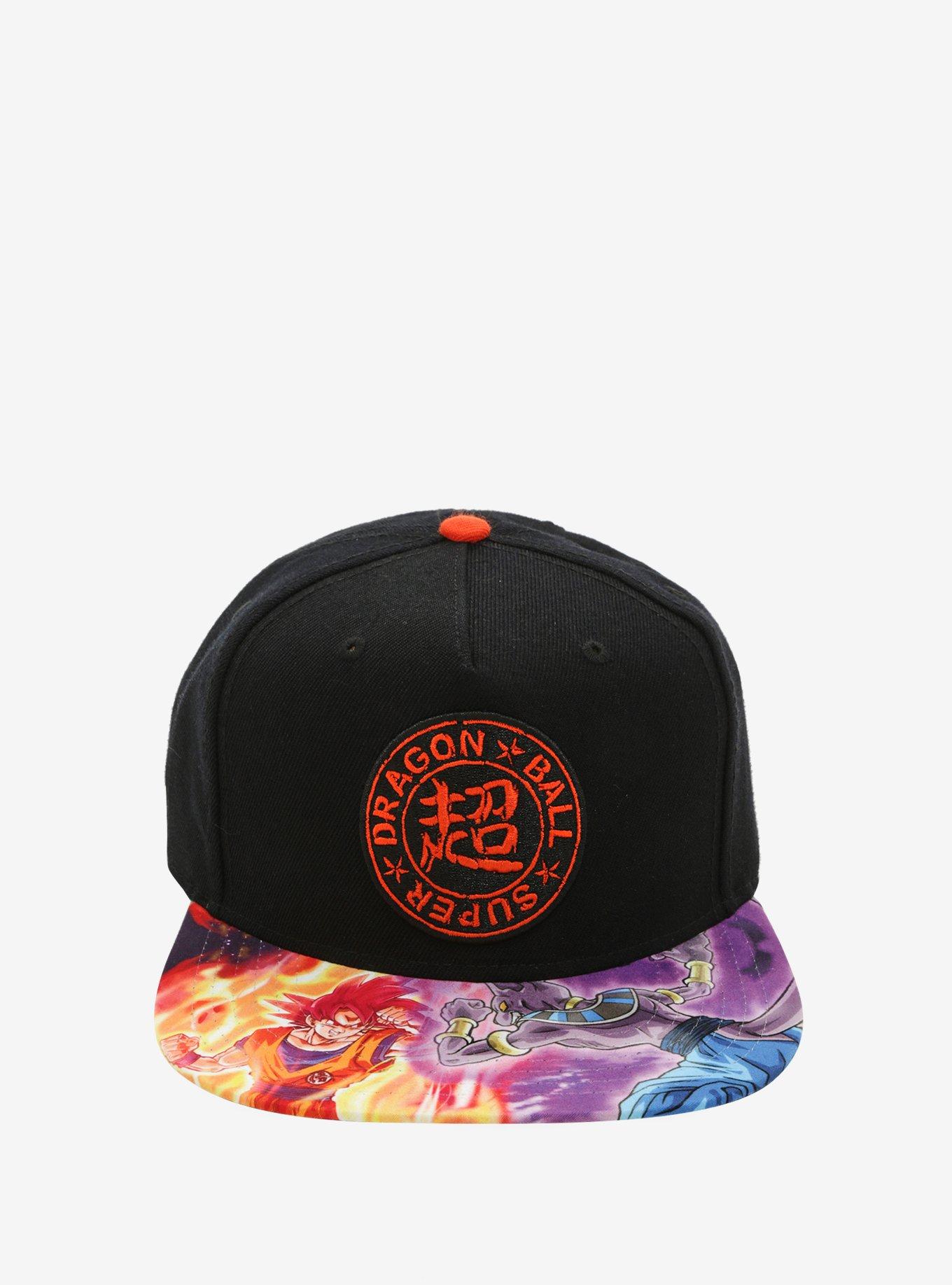 Dragon Ball Super Goku & Beerus Snapback Hat, , alternate