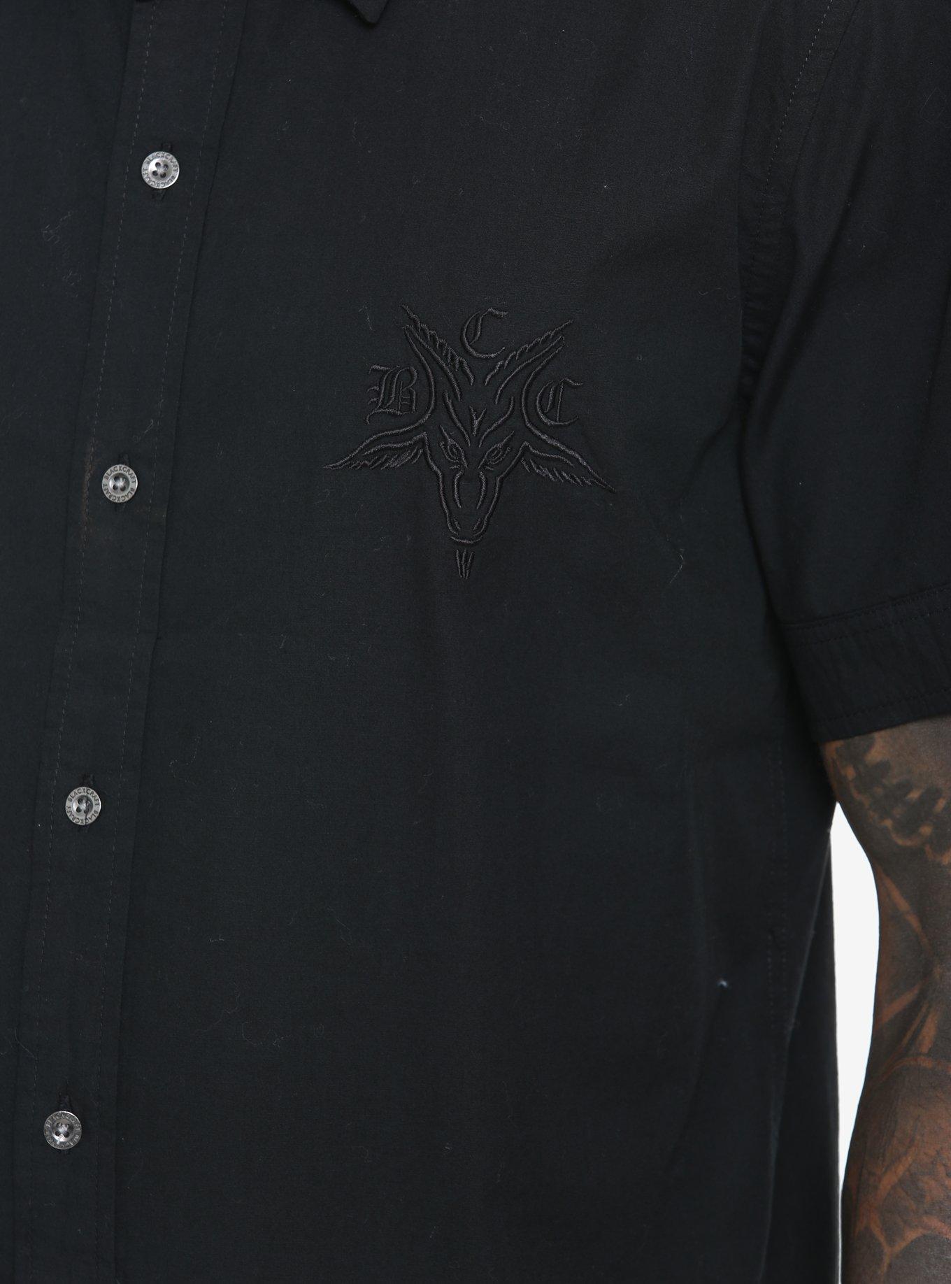 BlackCraft Woven Button-Up, , alternate