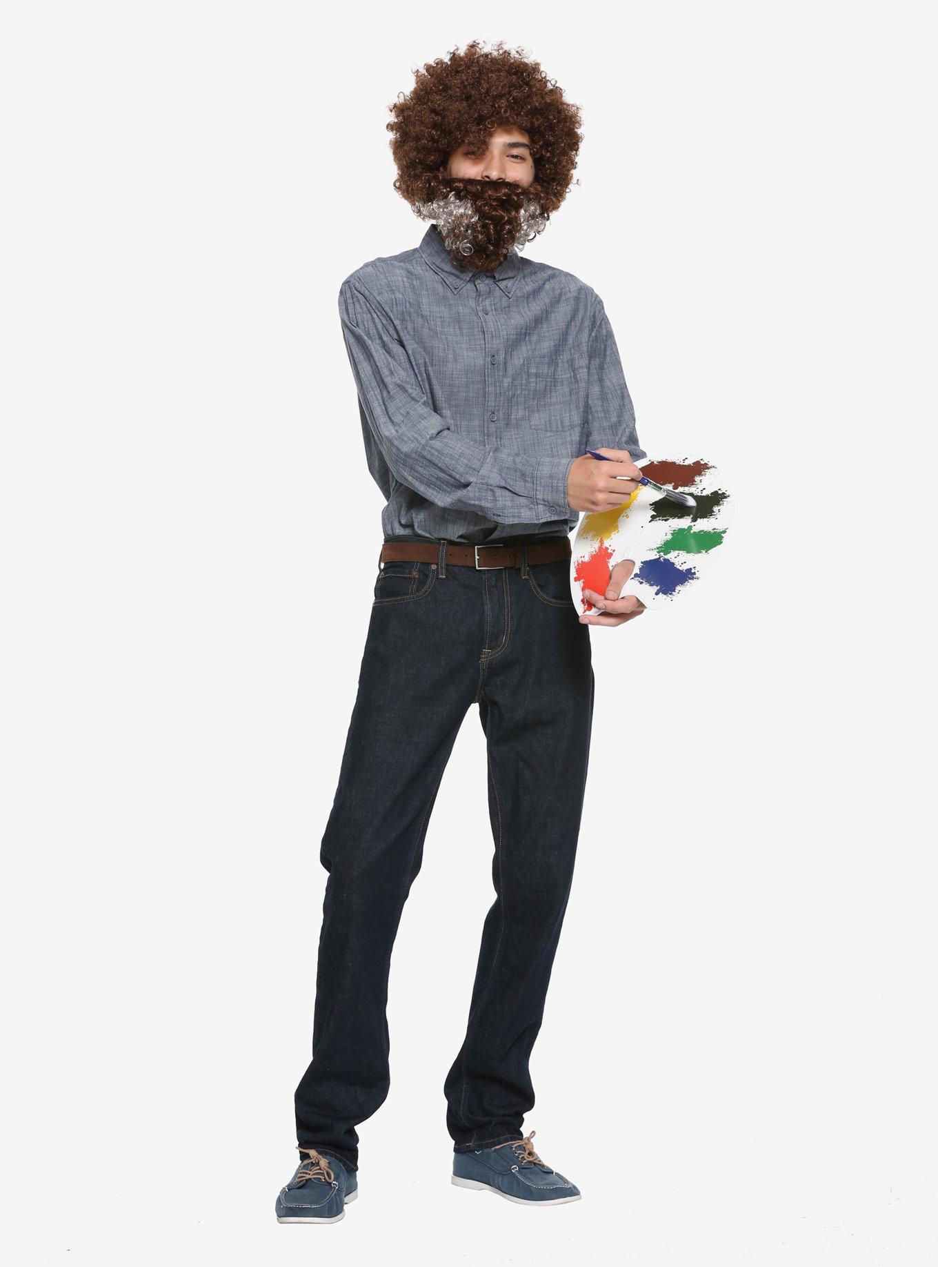 Bob Ross Costume Kit, , alternate