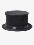 Black Collapsible Top Hat, , alternate