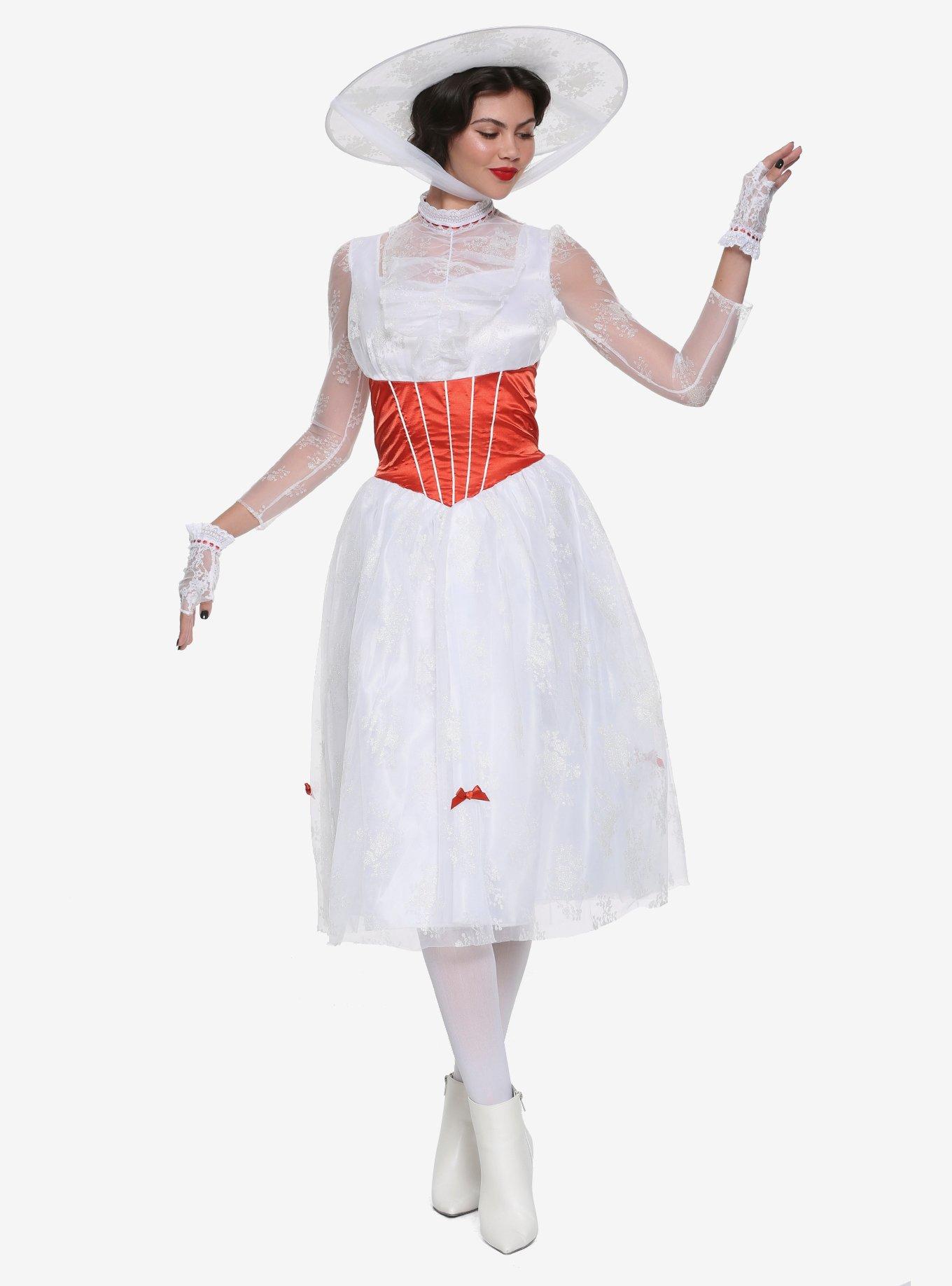 Disney Mary Poppins Deluxe Costume, MULTI, alternate