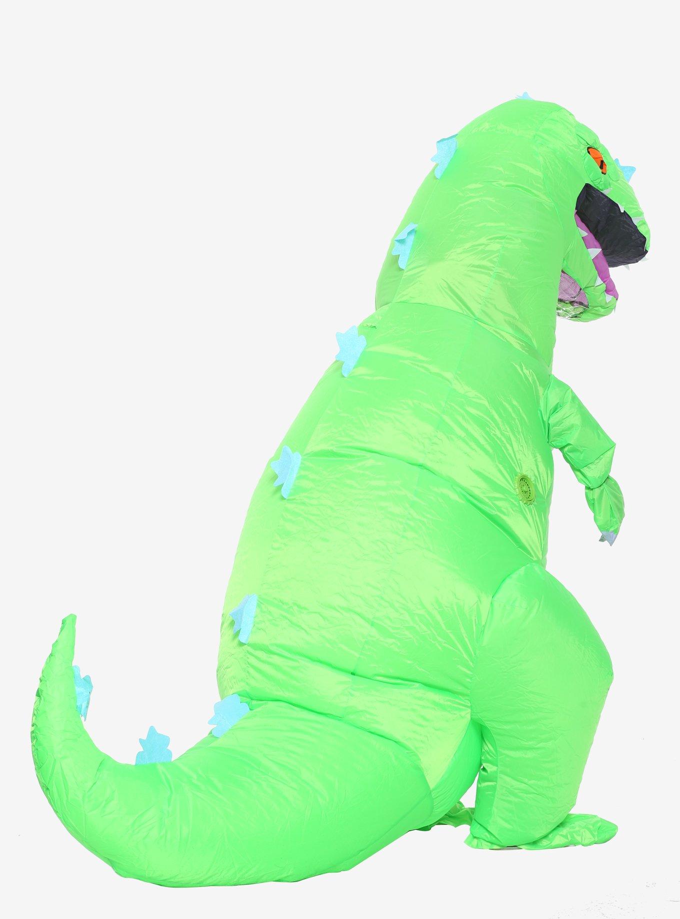 Rugrats Inflatable Reptar Costume, , alternate