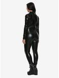 Black Zipper Catsuit Costume, , alternate